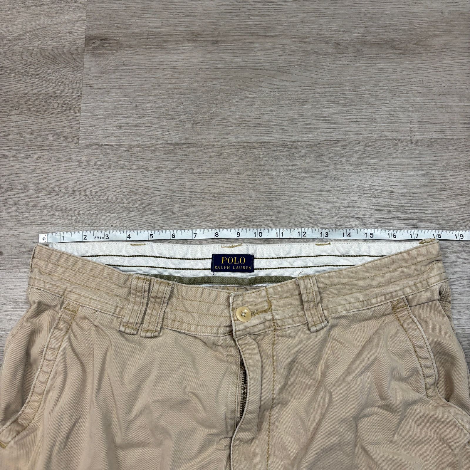 Polo Ralph Lauren Polo Ralph Lauren 10" Baggy Cargo Shorts 36 Skater Dadcore Size US 36 / EU 52 - 5 Thumbnail