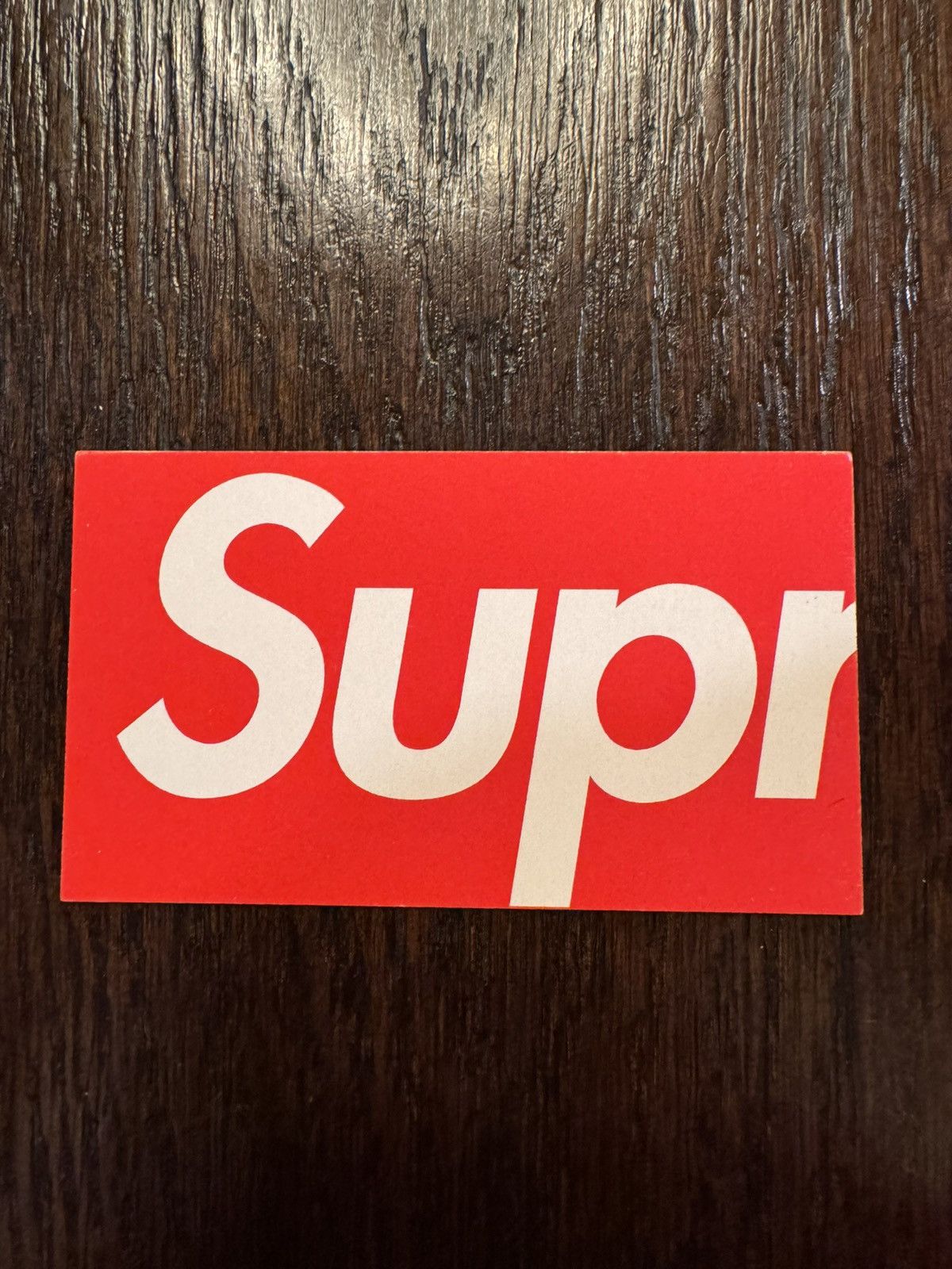 Supreme Supreme Business Card (old LA location) Size ONE SIZE - 1 Thumbnail
