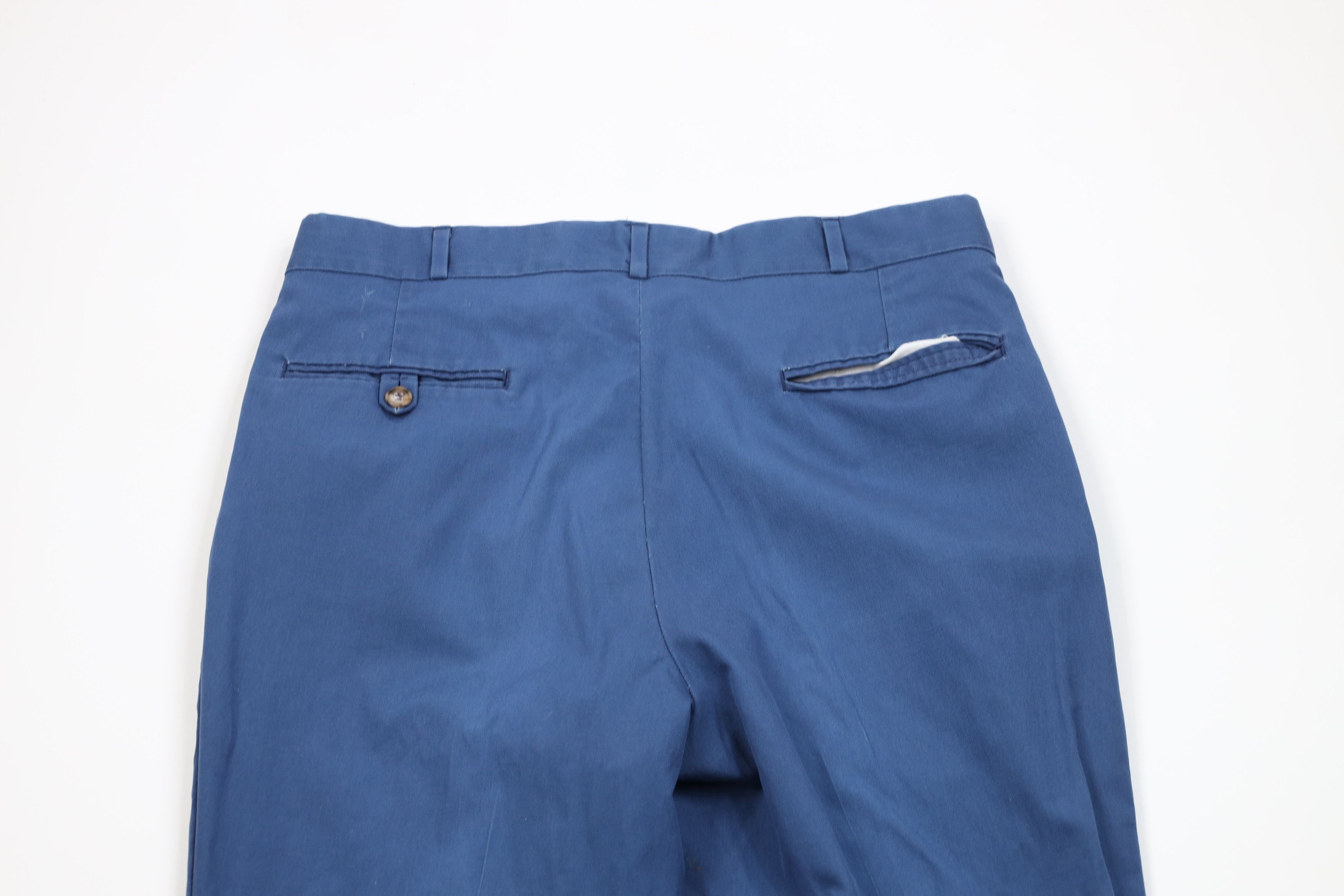 Vintage Vintage 70s Streetwear Flared Wide Leg Chino Pants USA Size US 32 / EU 48 - 12 Thumbnail
