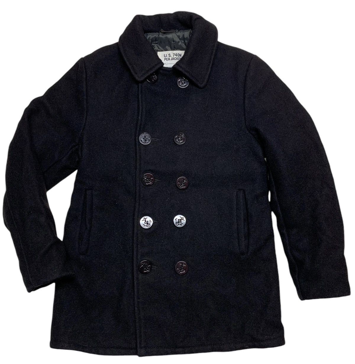Schott SCHOTT NYC US J40N PEA JACKET Size US M / EU 48-50 / 2 - 2 Thumbnail