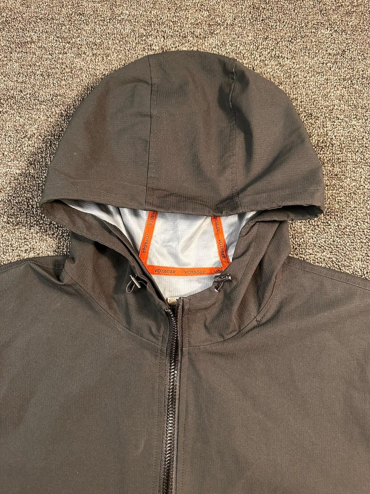 Voyage Voyager Mens 2XL Black Wind Breaker Regular Fit Size US XXL / EU 58 / 5 - 5 Thumbnail