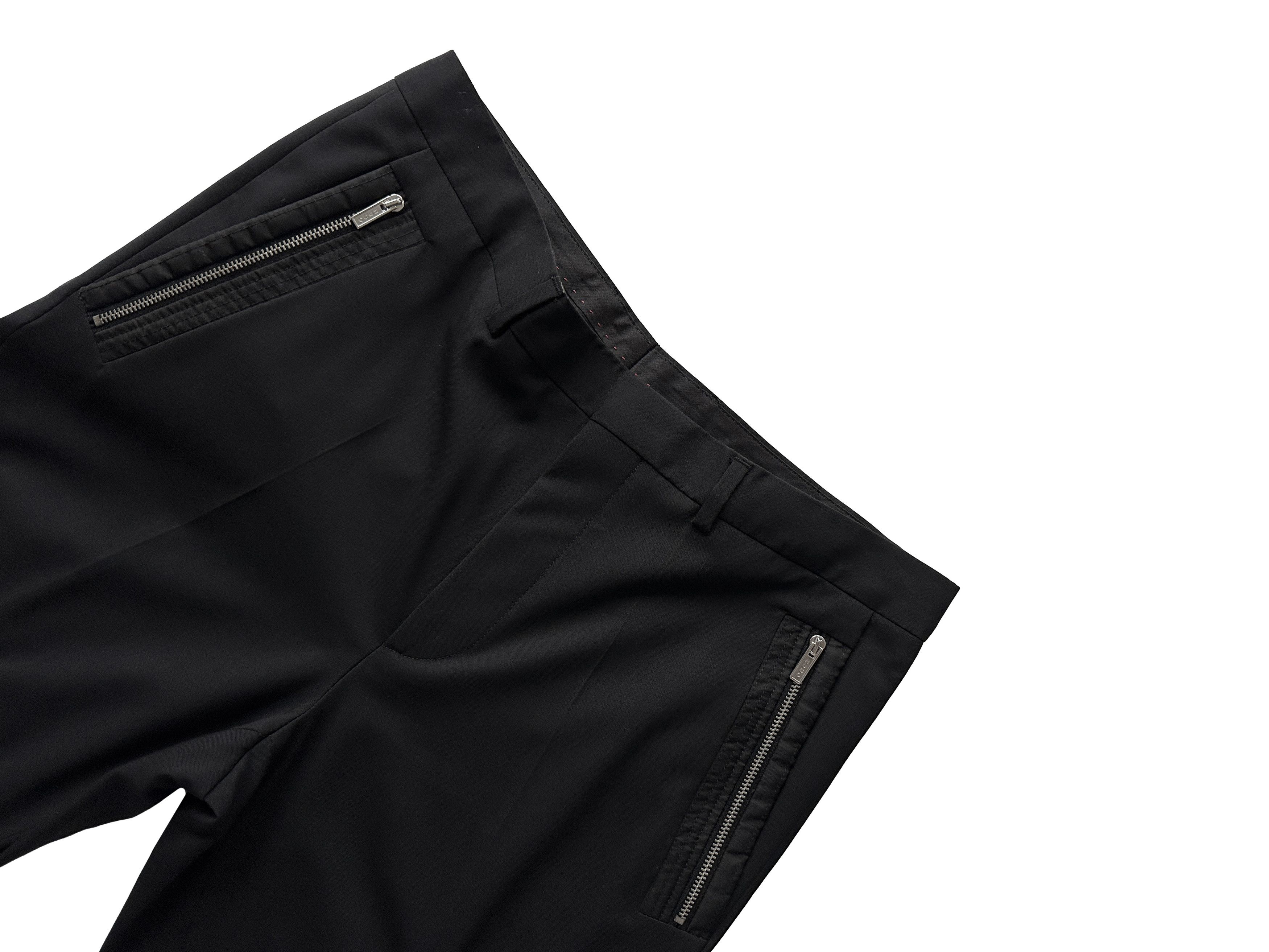 Hugo Boss Hugo Boss black wool trousers Size US 32 / EU 48 - 1 Thumbnail