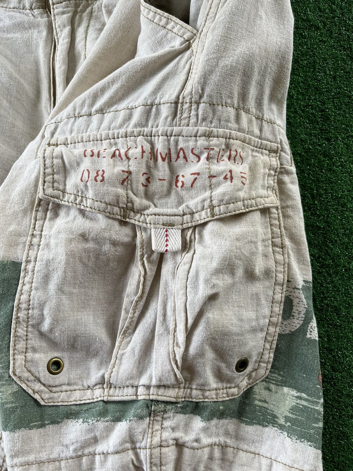 Avirex × Vintage 🔥Avirex California side Cargo Pocket Short Pants Size US 33 - 9 Thumbnail