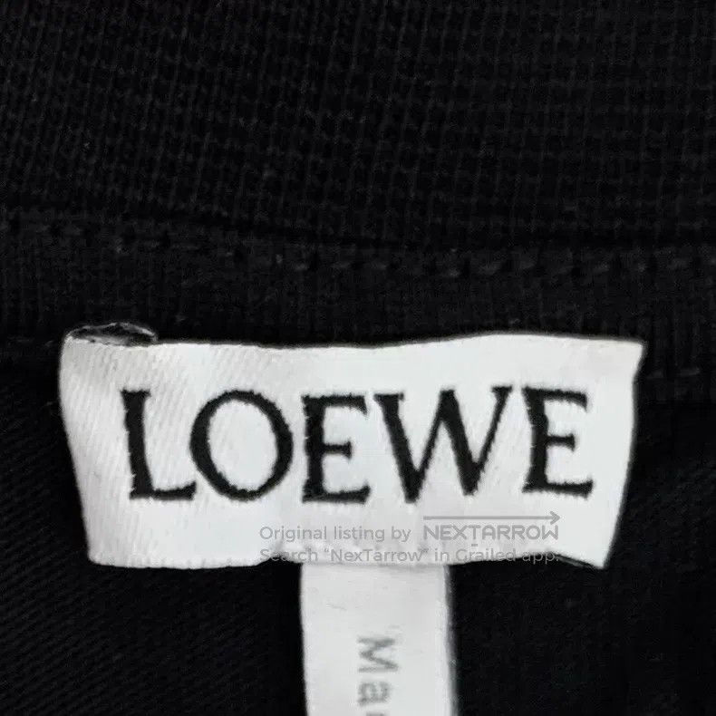 Loewe Loewe Black logo mosaic print cotton round neck short slee Size S / US 4 / IT 40 - 6 Thumbnail