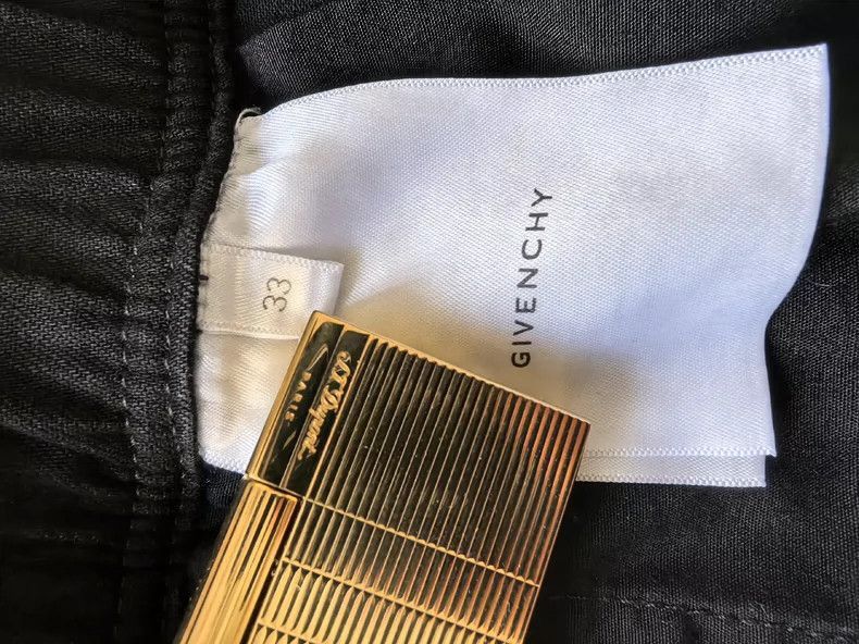 Givenchy Givenchy Givenchy Black Cargo Pants with Detachable Design Size US 33 - 8 Thumbnail