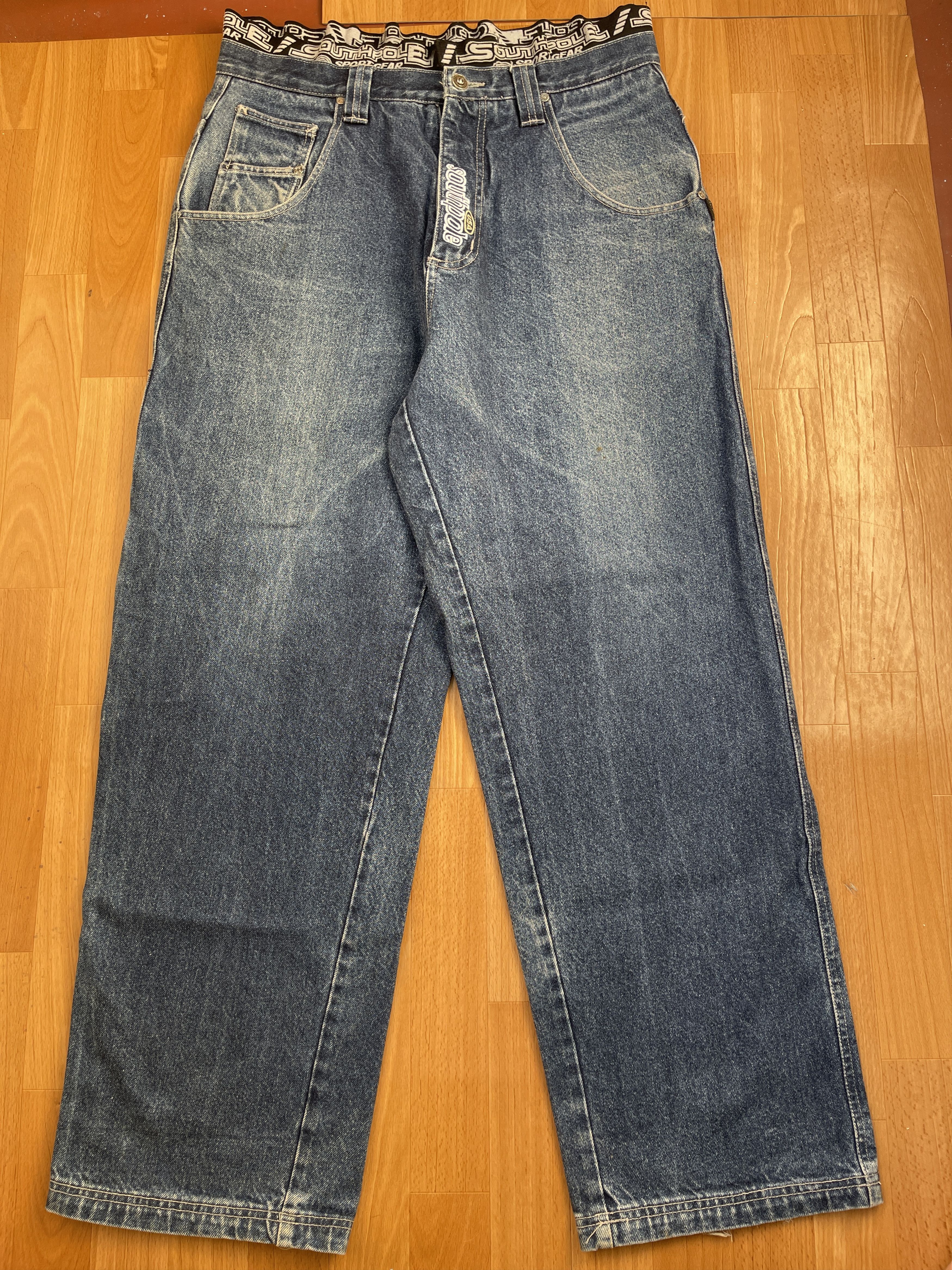 Southpole Southpole jeans, baggy vintage South Pole 90s hip hop Y2K 36 Size US 36 / EU 52 - 4 Thumbnail