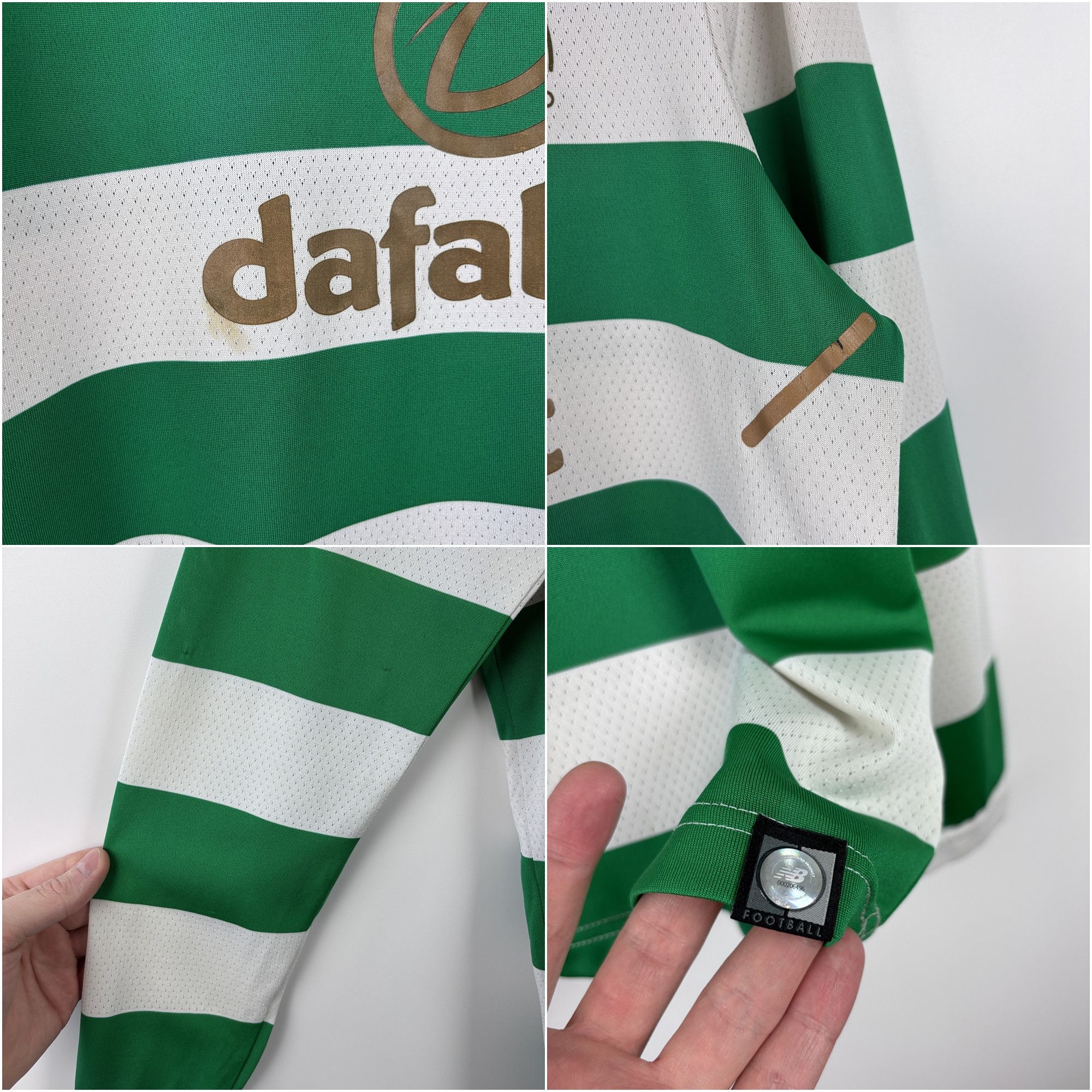 New Balance Celtic 2017-18 Football Long Sleeve Jersey New Balance M Size US M / EU 48-50 / 2 - 3 Thumbnail