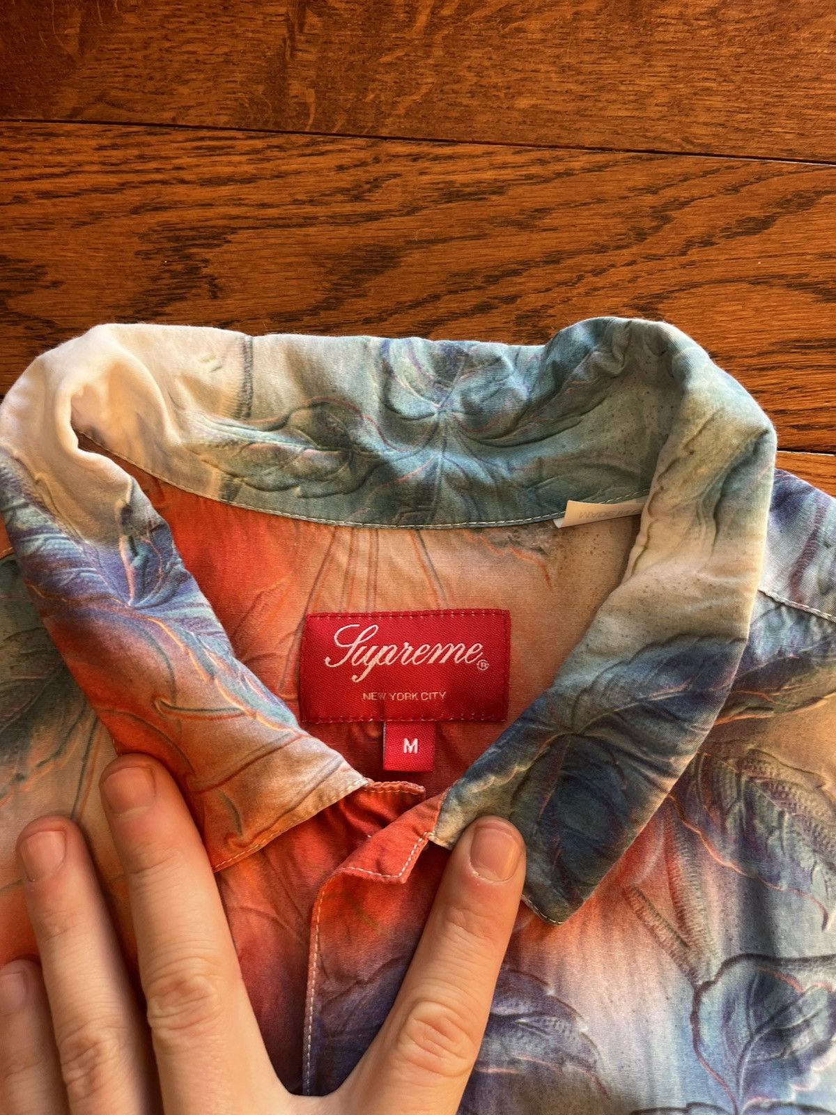 Supreme Supreme Cherries Rayon Shirt Size US M / EU 48-50 / 2 - 5 Thumbnail
