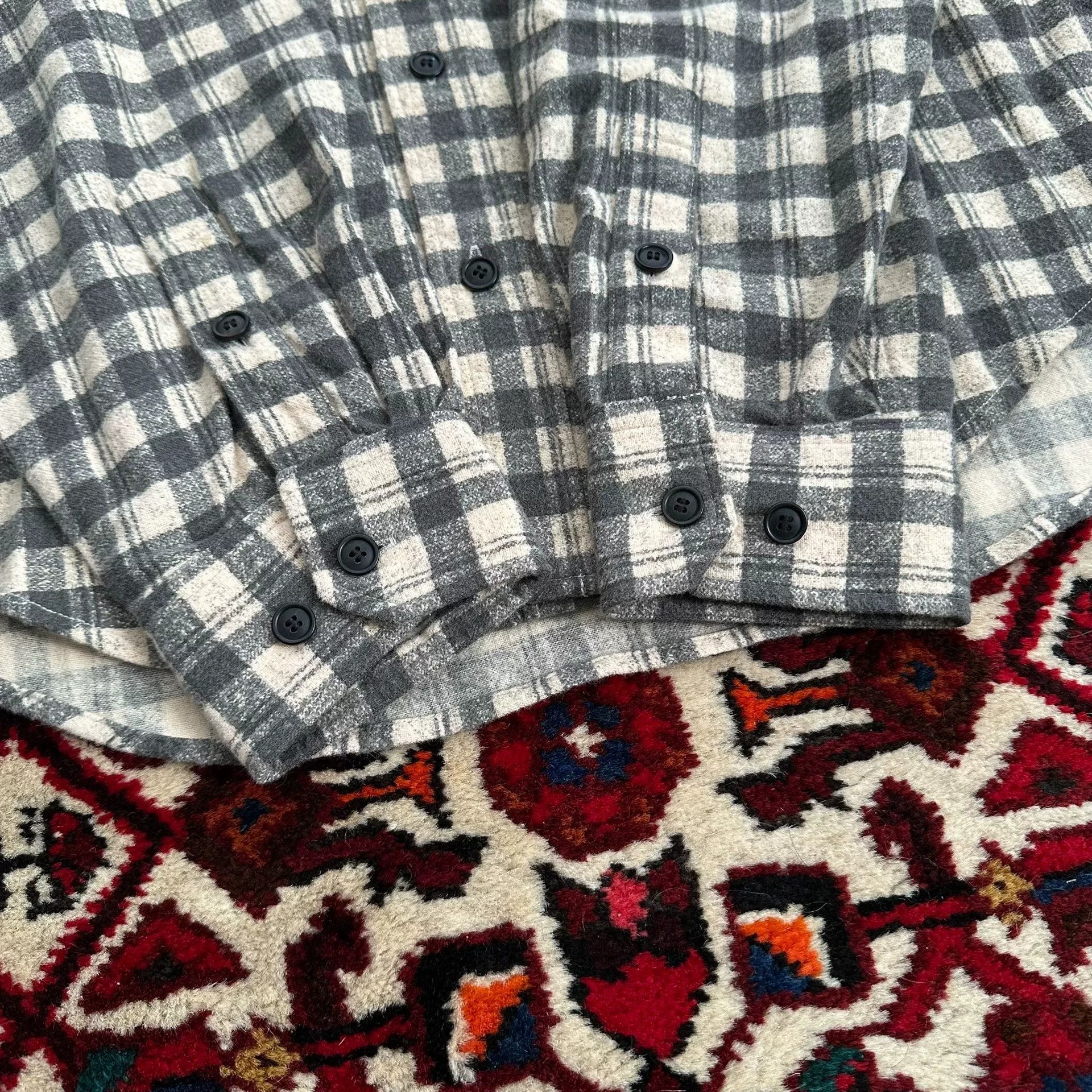 Visvim visvim 22AW Pioneer L/S Khadi Check Size US M / EU 48-50 / 2 - 4 Thumbnail