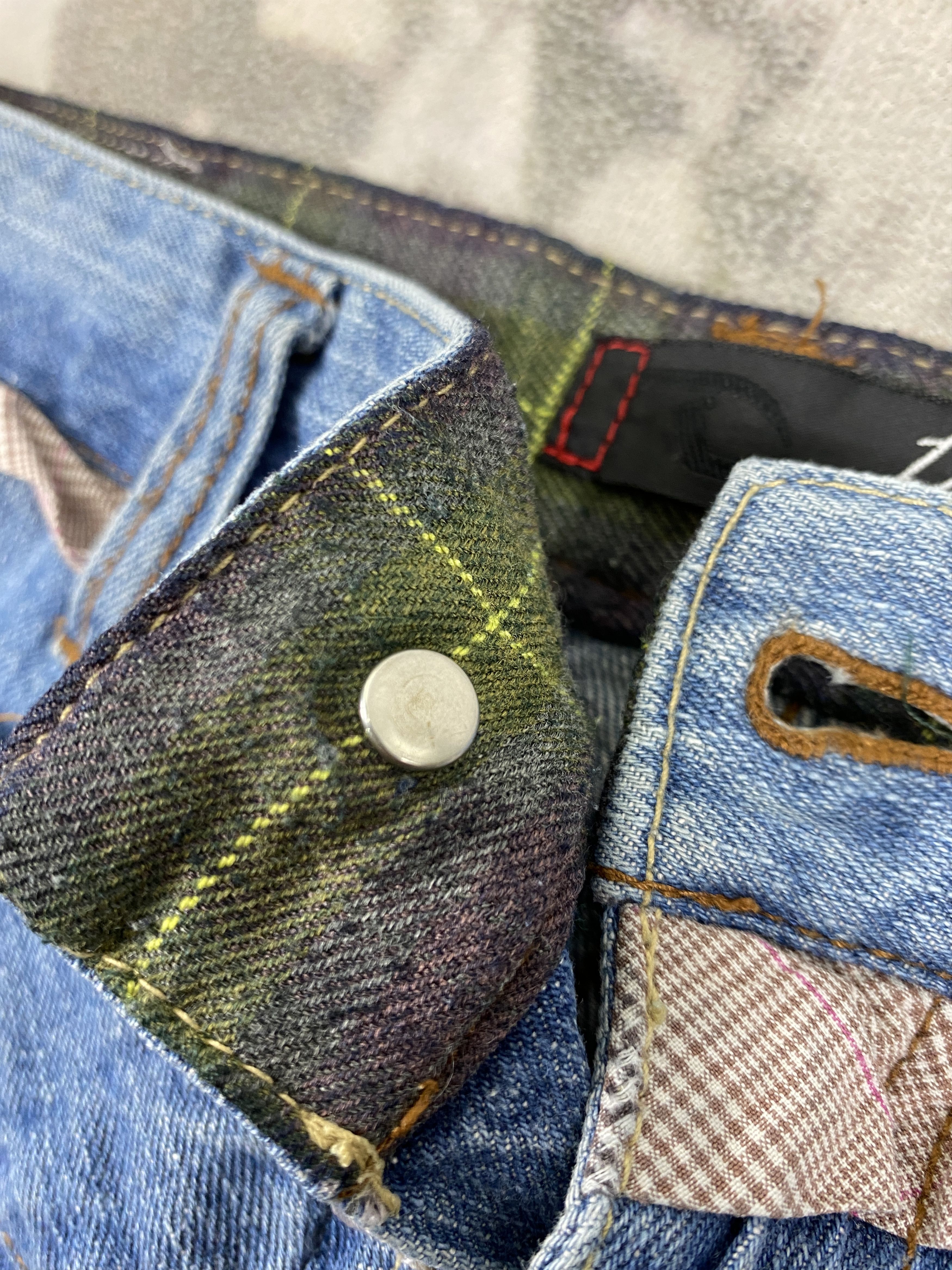 Kapital Vintage Dominate kapital style 33x32 Denim- JN3665 Size US 33 - 6 Thumbnail