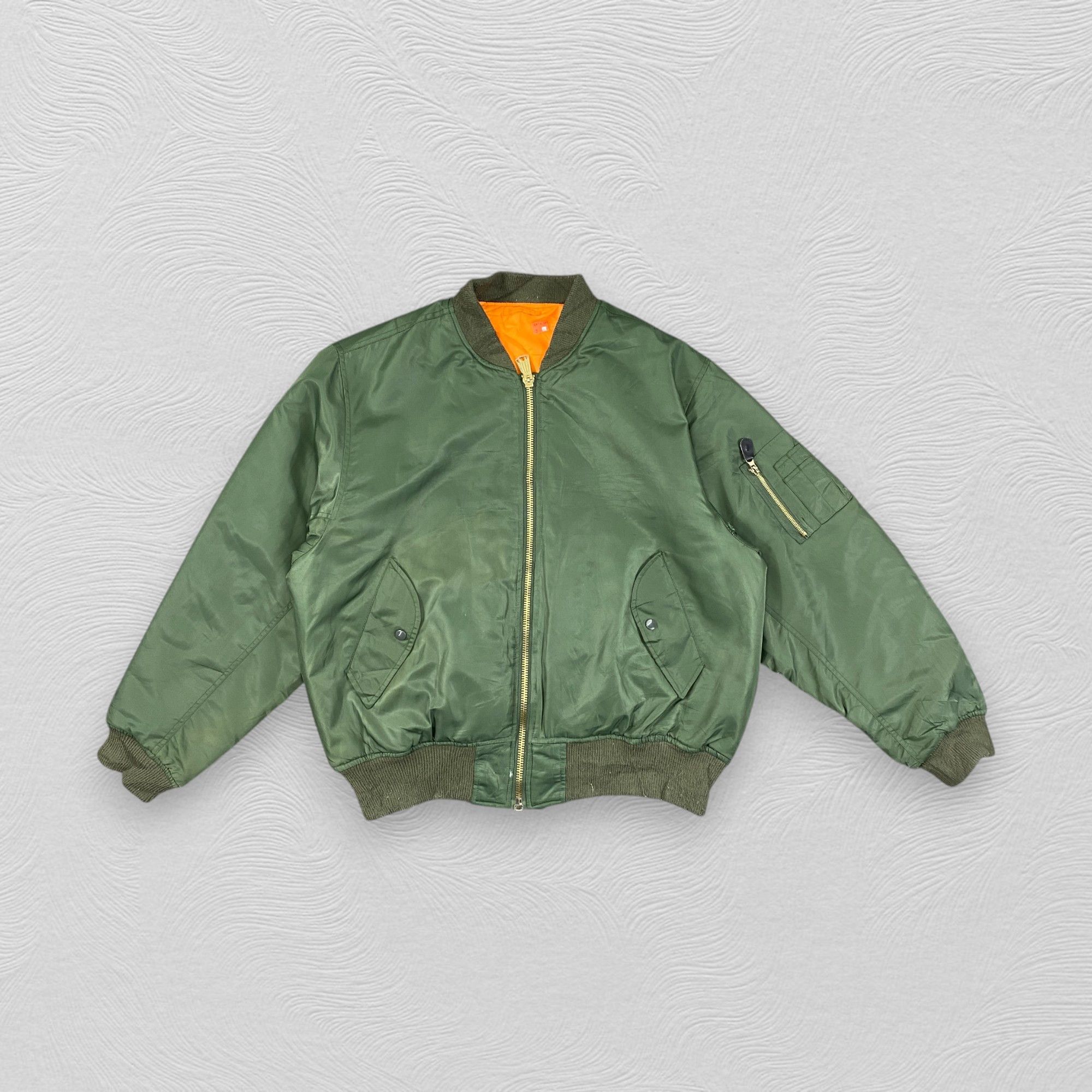 Japanese Brand Vintage Military Ranger Bomber Jacket -J090 Size US XXL / EU 58 / 5 - 2 Thumbnail