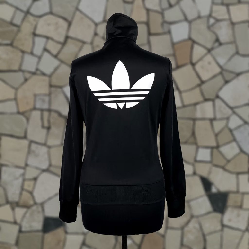 Adidas Adidas Originals Track Jacket Womens Black UK 8 Adult Regular Size Shirt? Size M / US 6-8 / IT 42-44 - 1 Thumbnail