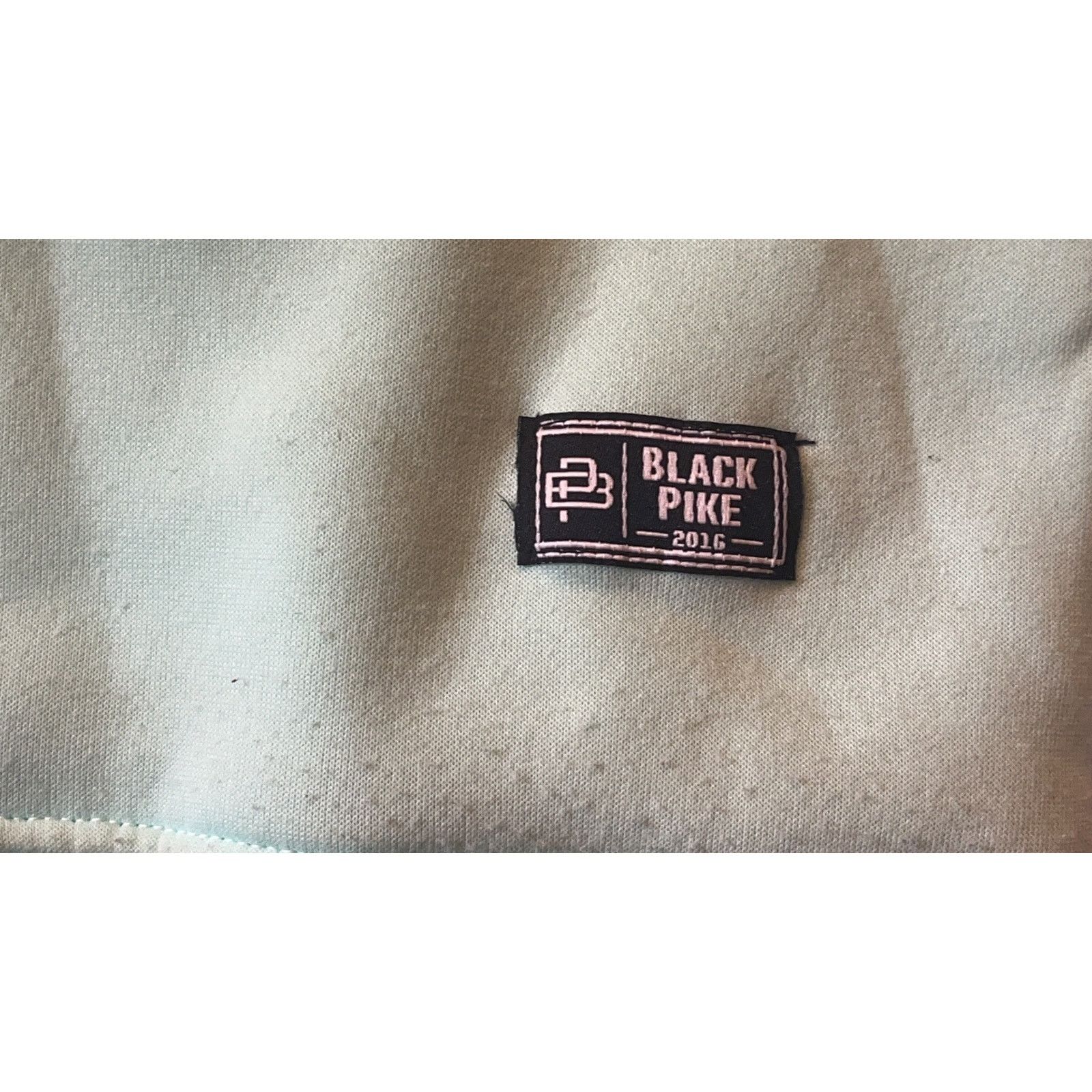 Other Black Pike "No Mercy" Graphic Sweatshirt Mint Green Size: XL Size US XL / EU 56 / 4 - 4 Thumbnail