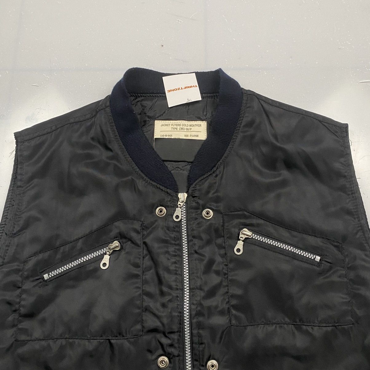 Japanese Brand Rare Solo Vest Army Goth Type CWU-36 Vest Jacket Size US M / EU 48-50 / 2 - 4 Thumbnail