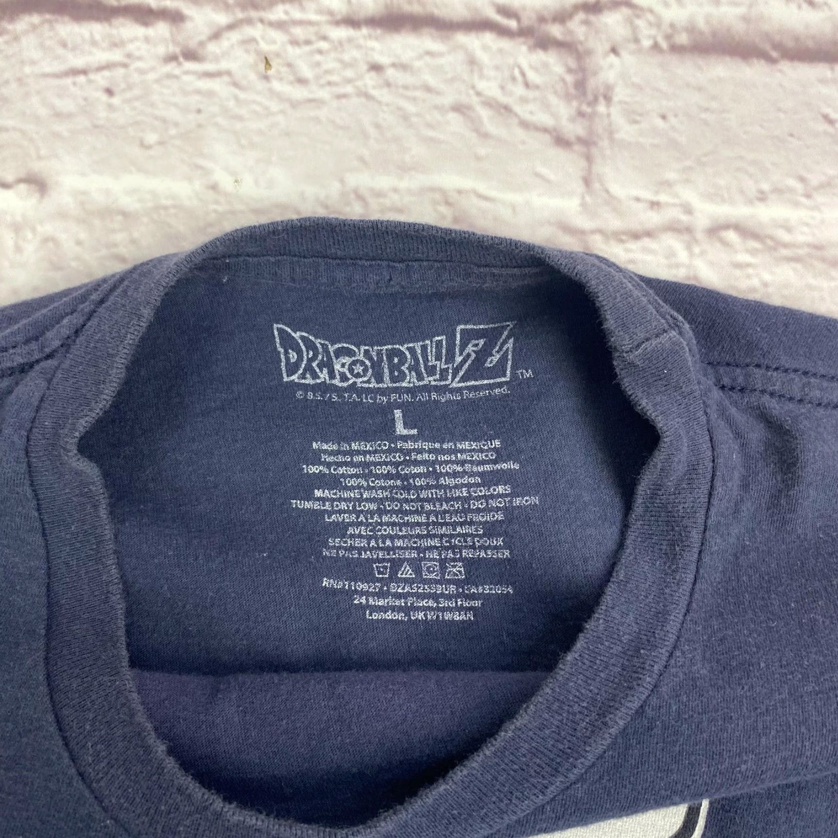Vintage Dragon Ball Z Shirt Mens Large Blue Vegeta Graphic Anime Tee T-Shirt Size US L / EU 52-54 / 3 - 3 Thumbnail