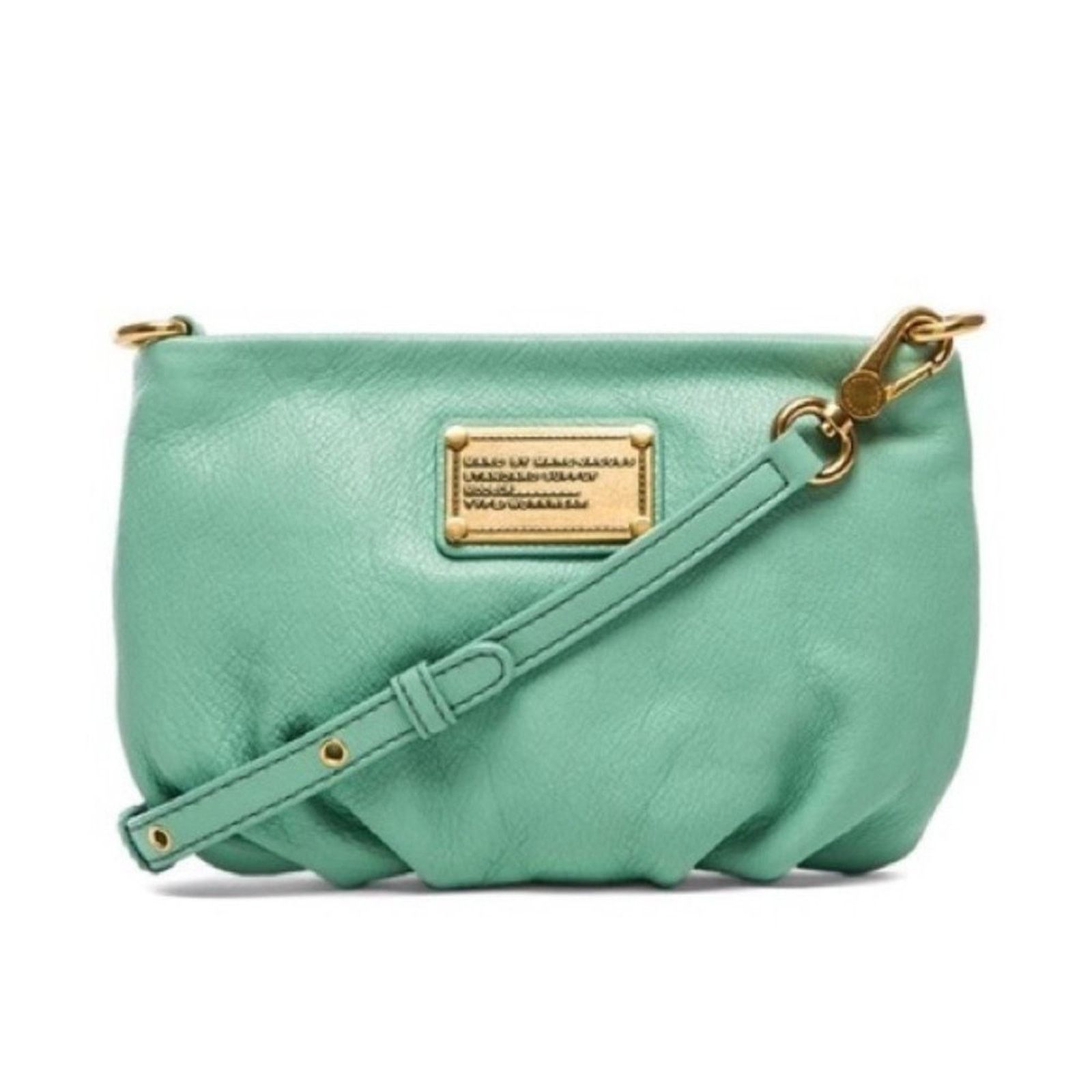 MARC JACOBS Mint Leather Classic Q Percy Crossbody Bag Bags Luggage