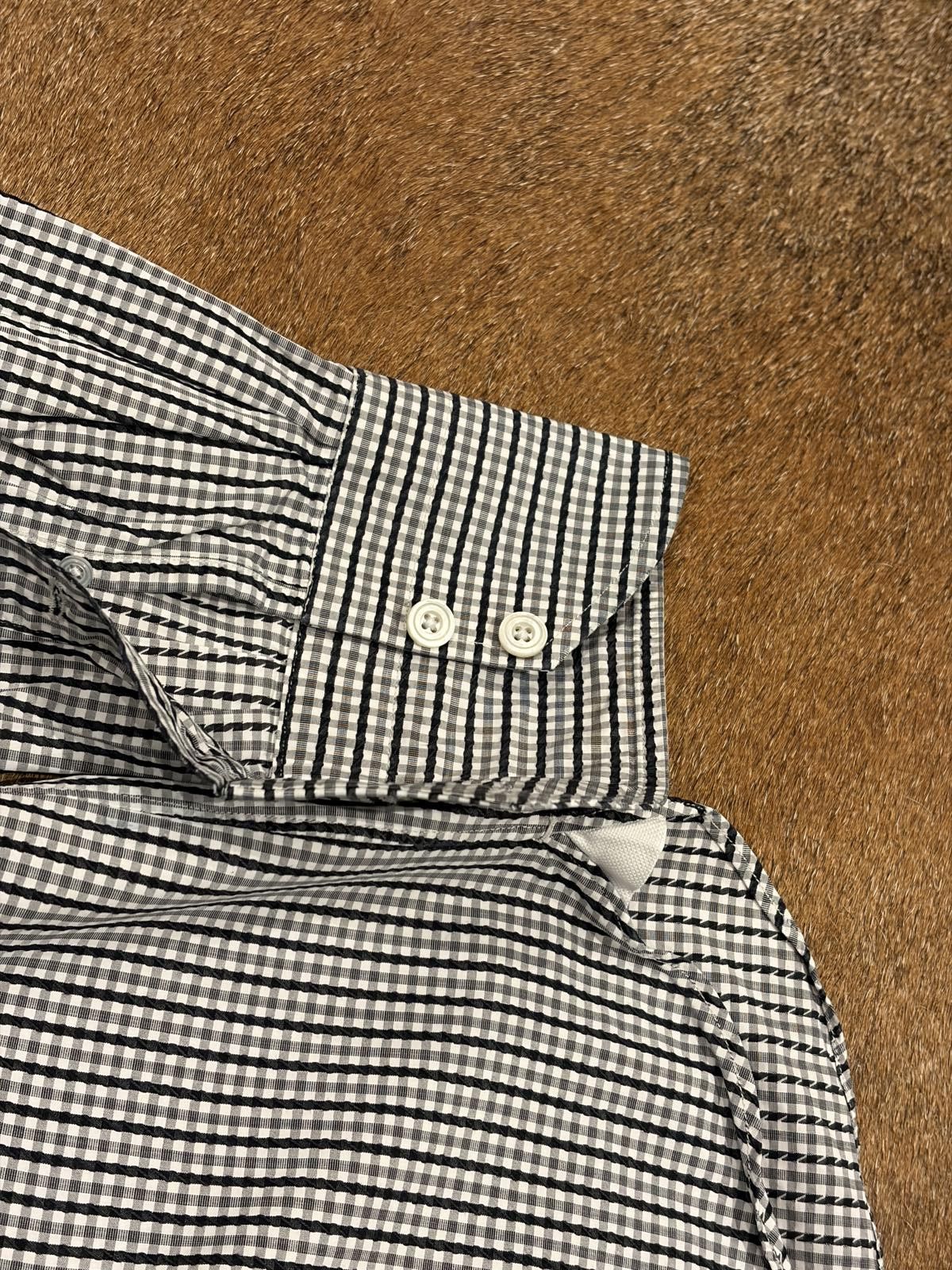 Tom Ford Tom Ford Checked Cotton Shirt Size US M / EU 48-50 / 2 - 4 Thumbnail