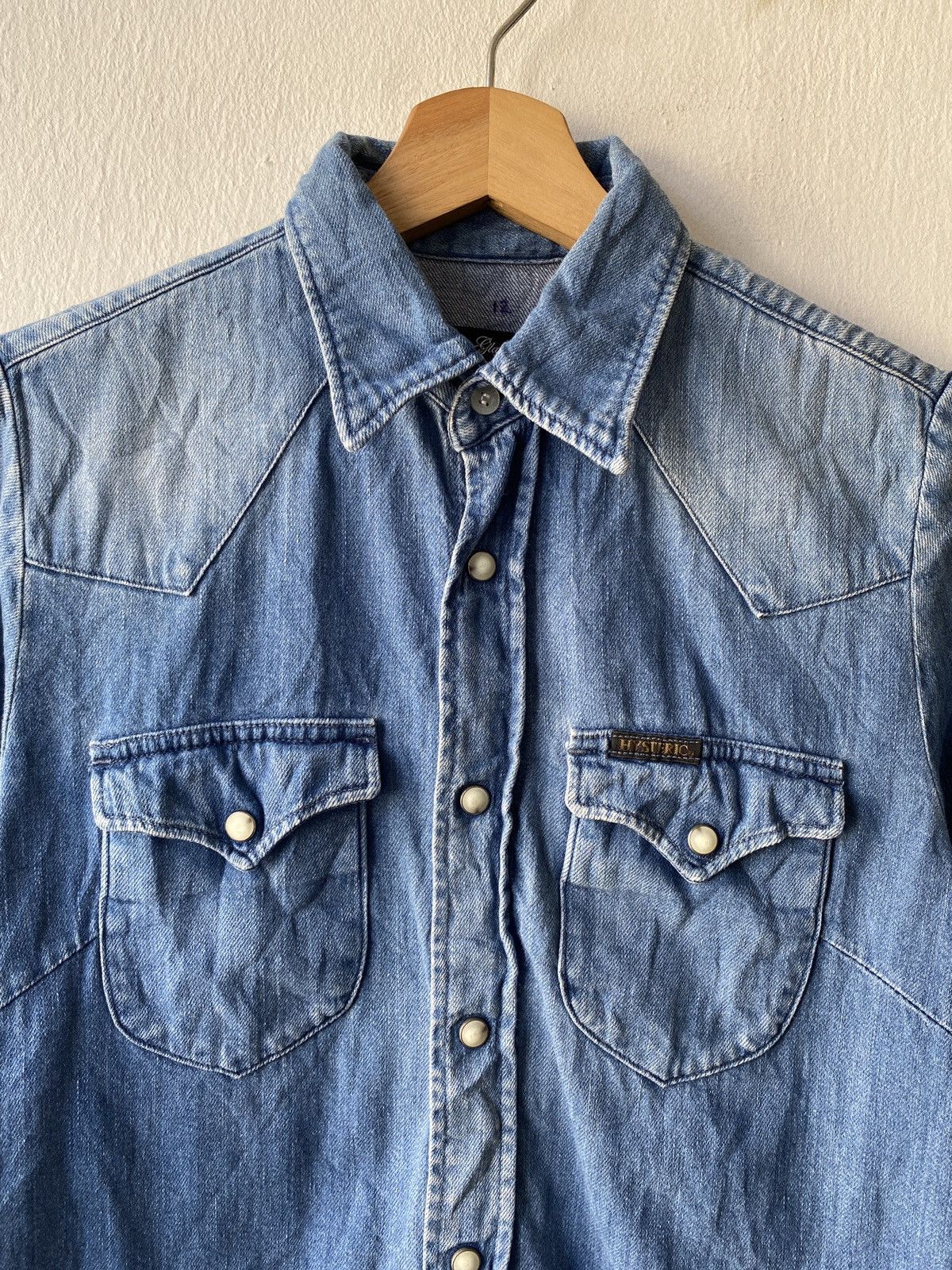 Hysteric Glamour × Japanese Brand Hysteric Glamour Japan Western Design Button Up Shirt Size US S / EU 44-46 / 1 - 5 Thumbnail