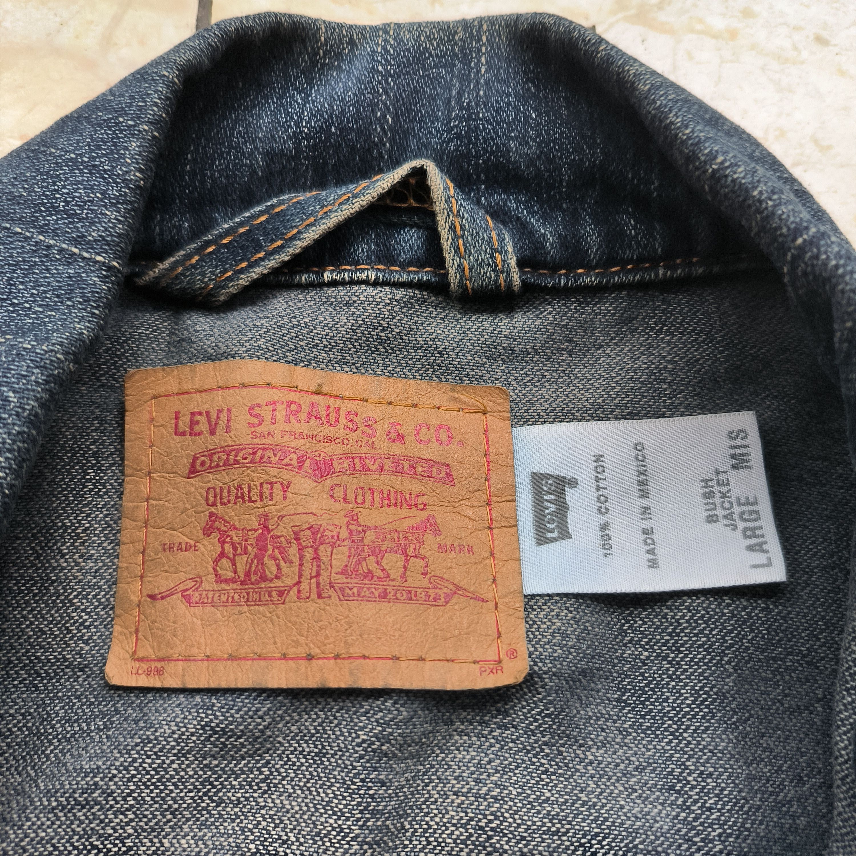 Levi's Vintage 1990s Levis Bush Jacket Size US L / EU 52-54 / 3 - 4 Thumbnail
