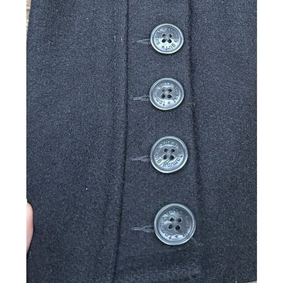 Tommy Hilfiger Tommy Hilfiger Womens Medium Polyester Wool Blend Pea Coat Size M / US 6-8 / IT 42-44 - 4 Thumbnail
