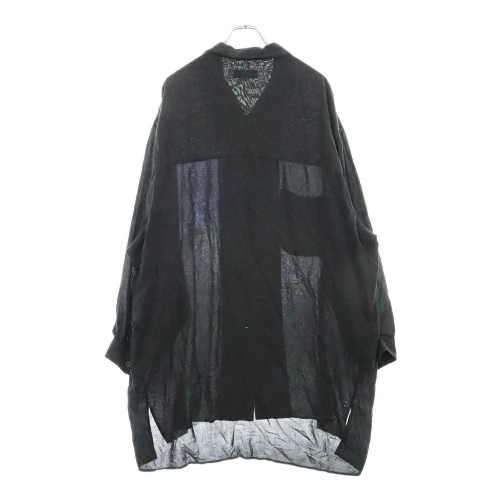 Yohji Yamamoto Yohji Yamamoto POUR HOMME 24SS Blue Rose Print Blouse Size US L / EU 52-54 / 3 - 2 Thumbnail