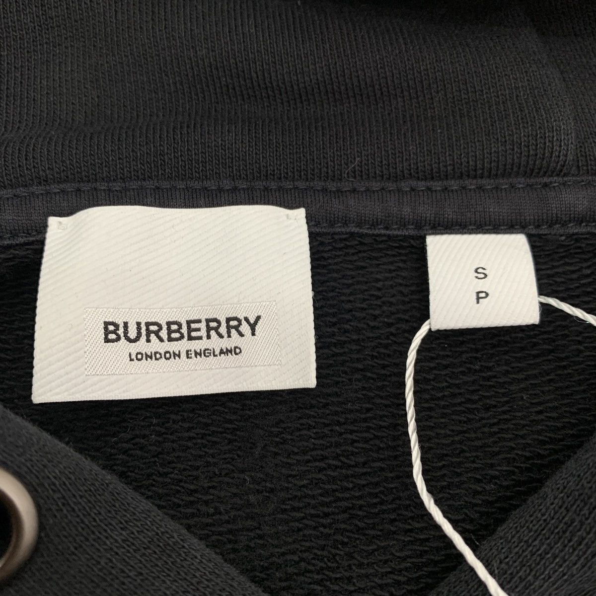 Burberry Burberry Logo Letter Printed Cotton Hooded Sweatshirt K26WX Size S / US 4 / IT 40 - 6 Thumbnail