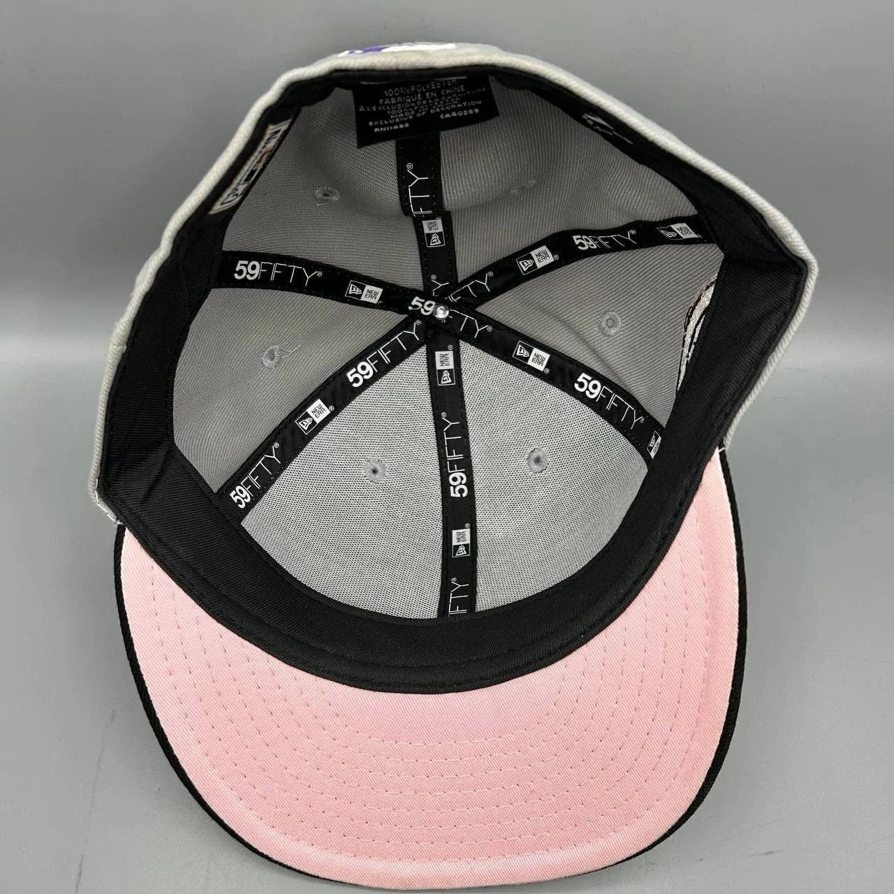 New Era Washington Nationals Hat 7 3/8 59Fifty New Era MLB Fitted Size ONE SIZE - 2 Thumbnail
