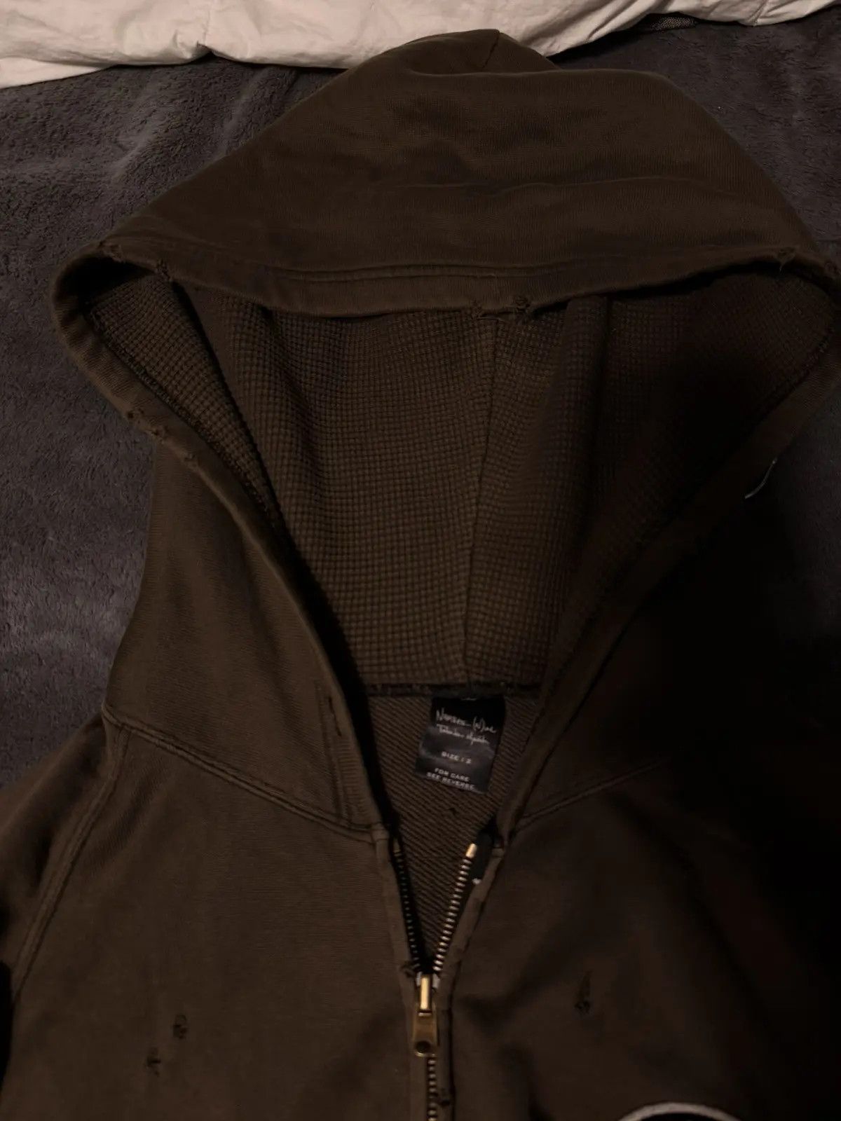 Number (N)ine number nine double skull zip Size US M / EU 48-50 / 2 - 4 Thumbnail