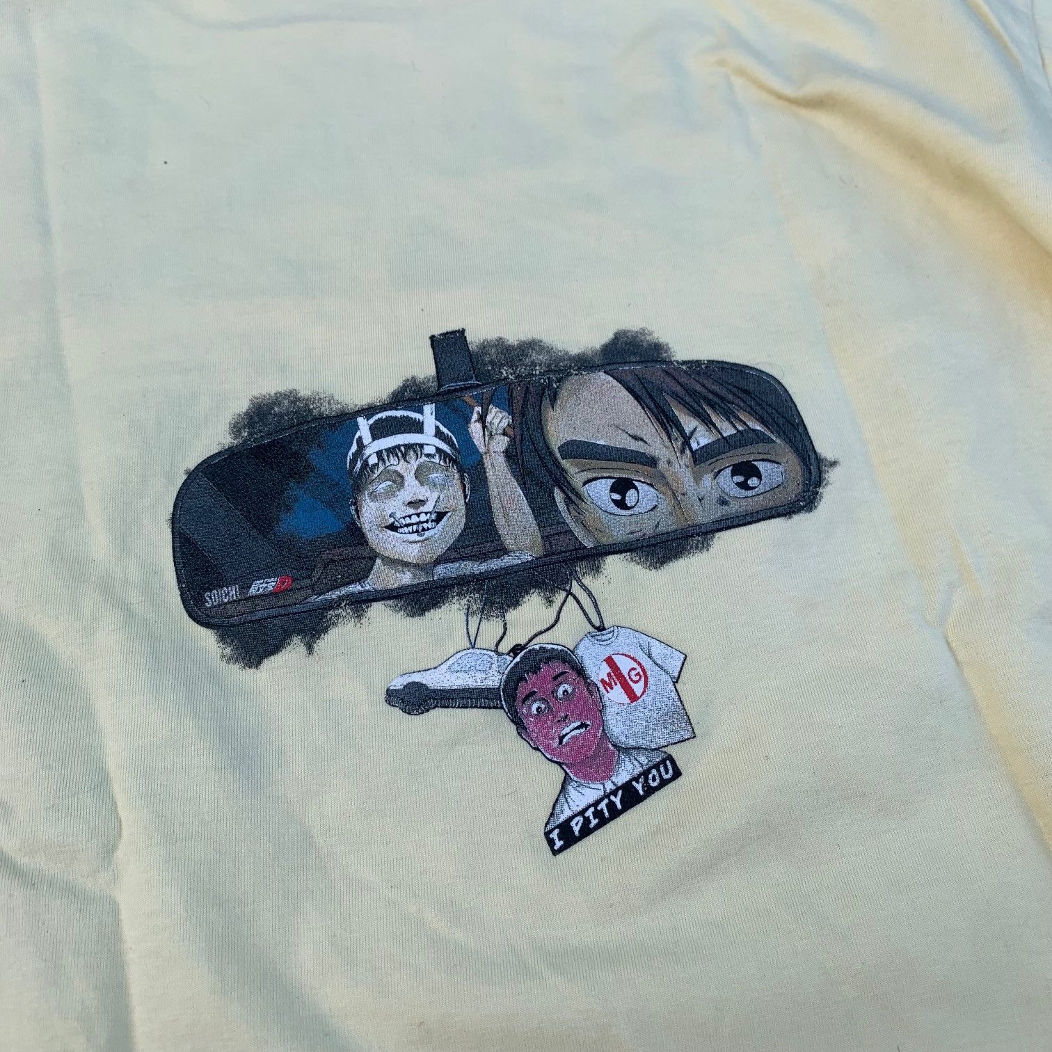Anime Initial D x Junji Ito, Anime. Takumi & Shouichi Size US L / EU 52-54 / 3 - 3 Thumbnail