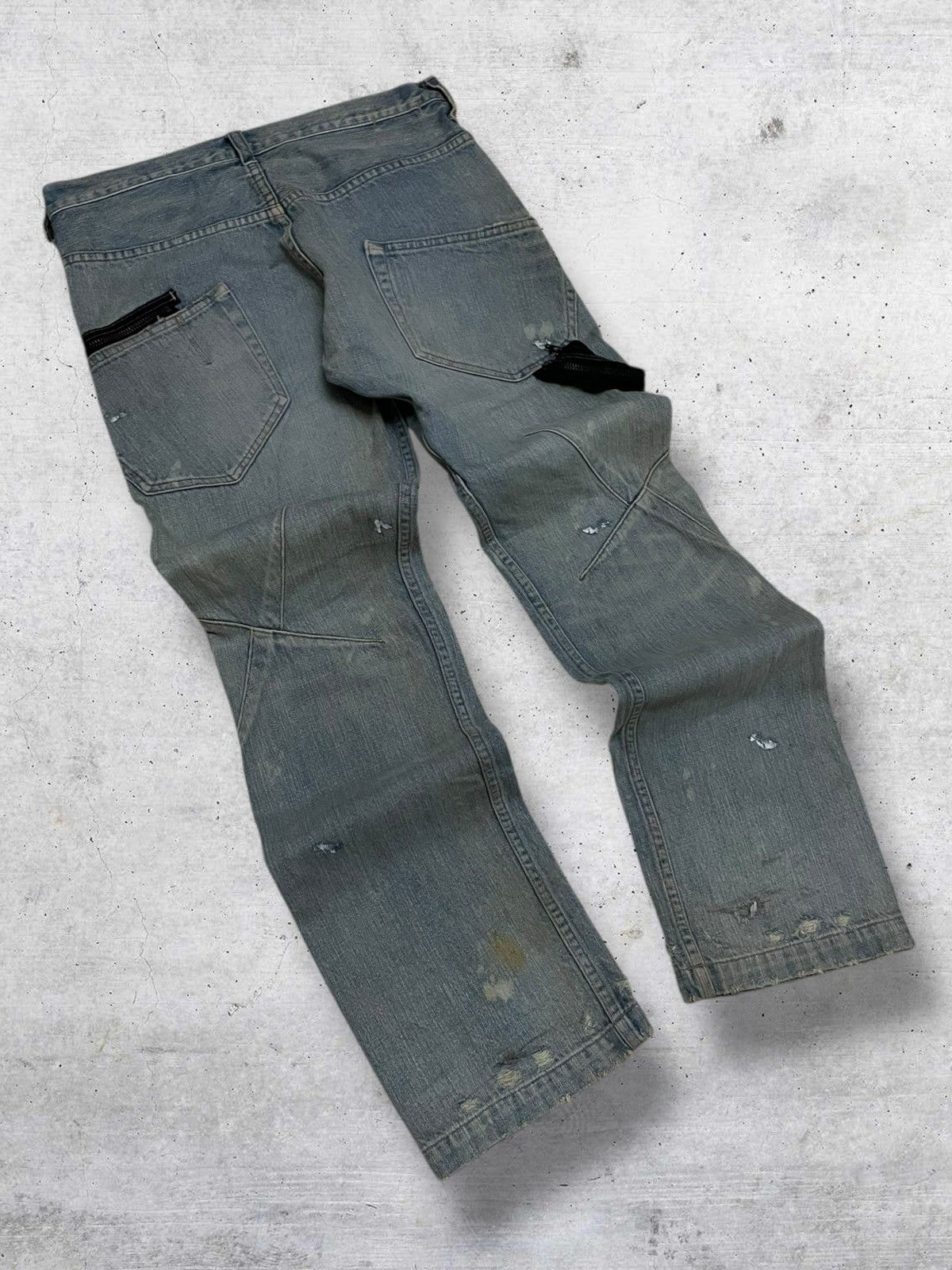 Japanese Brand VINTAGE RNA PUNK JAPAN DESIGNER 90S OLD MUDWASH CARPENTER Size US 31 - 12 Thumbnail