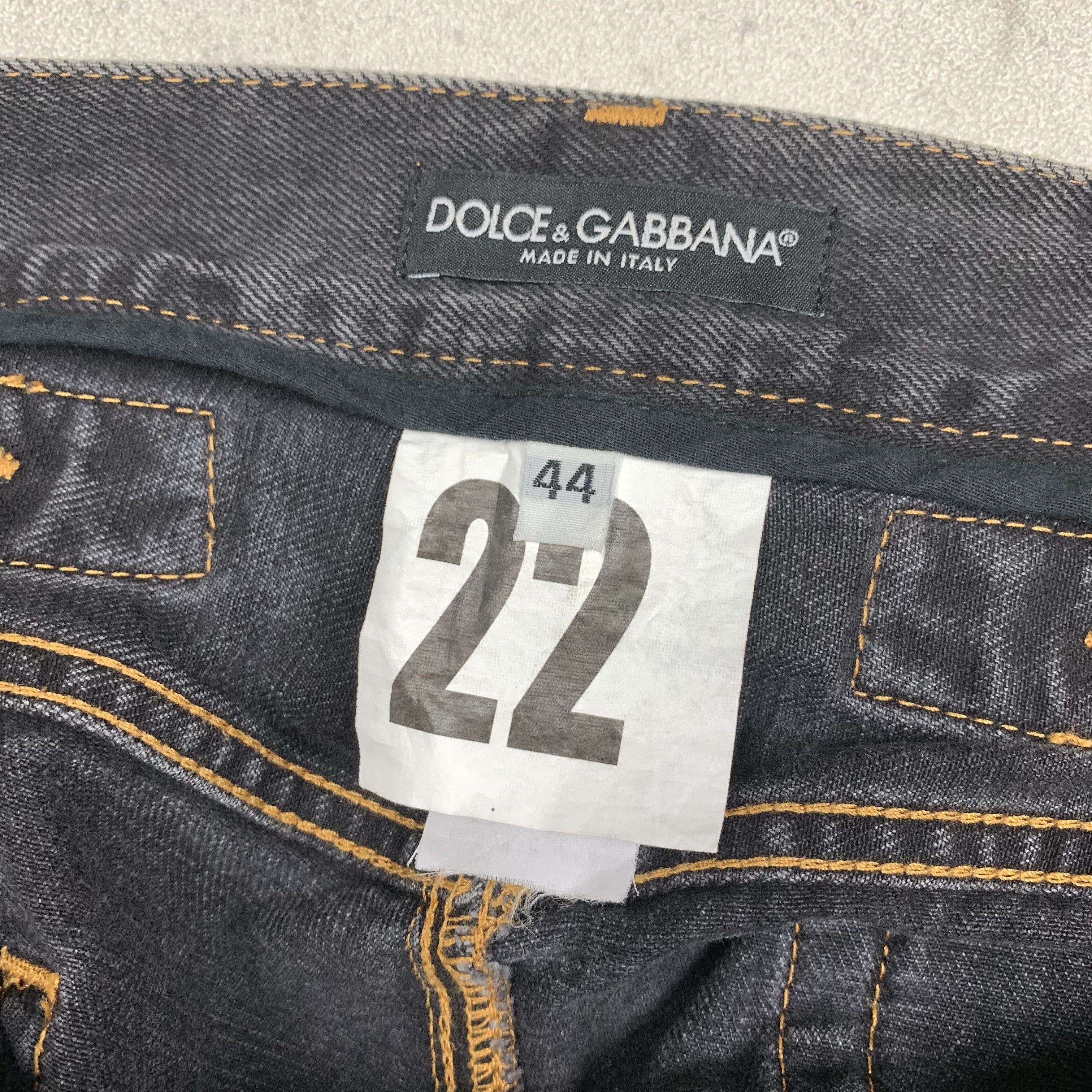 Dolce & Gabbana Dolce & Gabbana Distressed Multi Pocket Short Denim Pants Size US 32 / EU 48 - 9 Thumbnail
