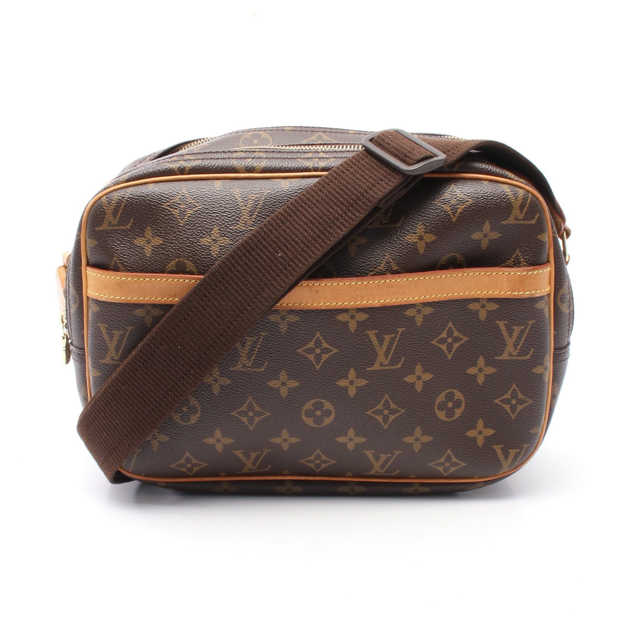 Louis Vuitton Louis Vuitton Reporter Pm Monogram Shoulder Bag Leather Brown Size ONE SIZE - 1 Thumbnail