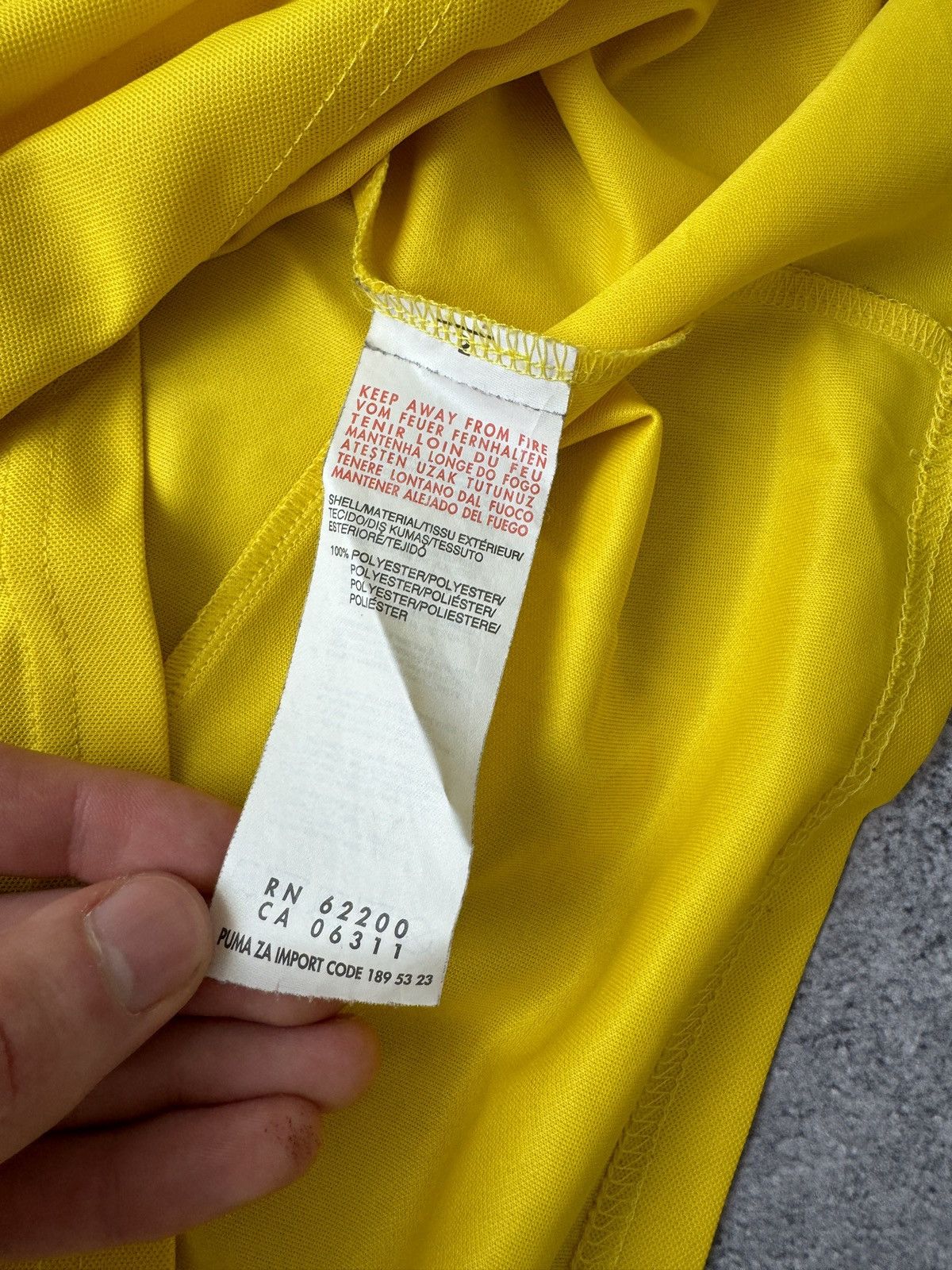 Puma × Vintage Vintage Puma Borussia Dortmund 2014-15 Home Jersey size L Size US L / EU 52-54 / 3 - 5 Thumbnail