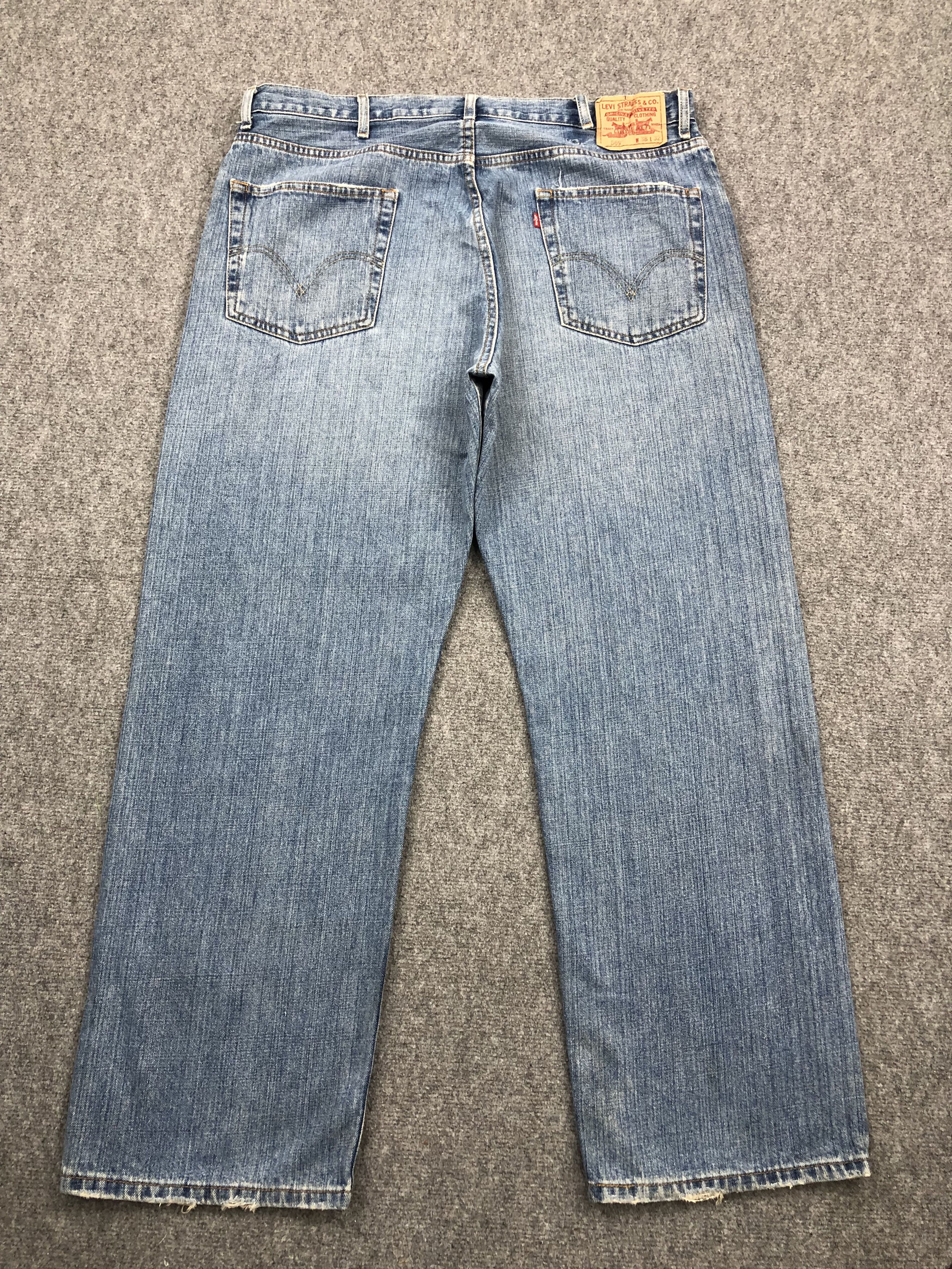 Levi's Vintage Levis 569 Faded Blue Jeans DP1610 Size US 40 / EU 56 - 2 Thumbnail