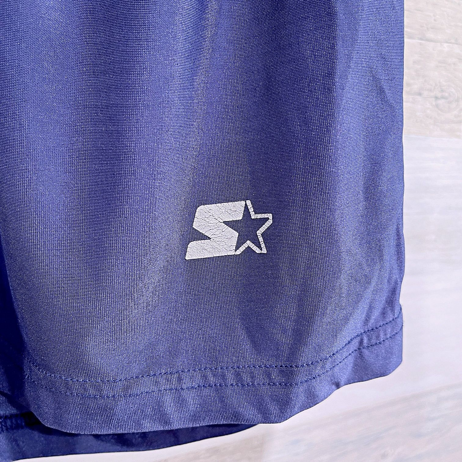 Starter STARTER Vintage 90s Dazzle Basketball Shorts Blue Mens Small Size US 30 / EU 46 - 2 Thumbnail