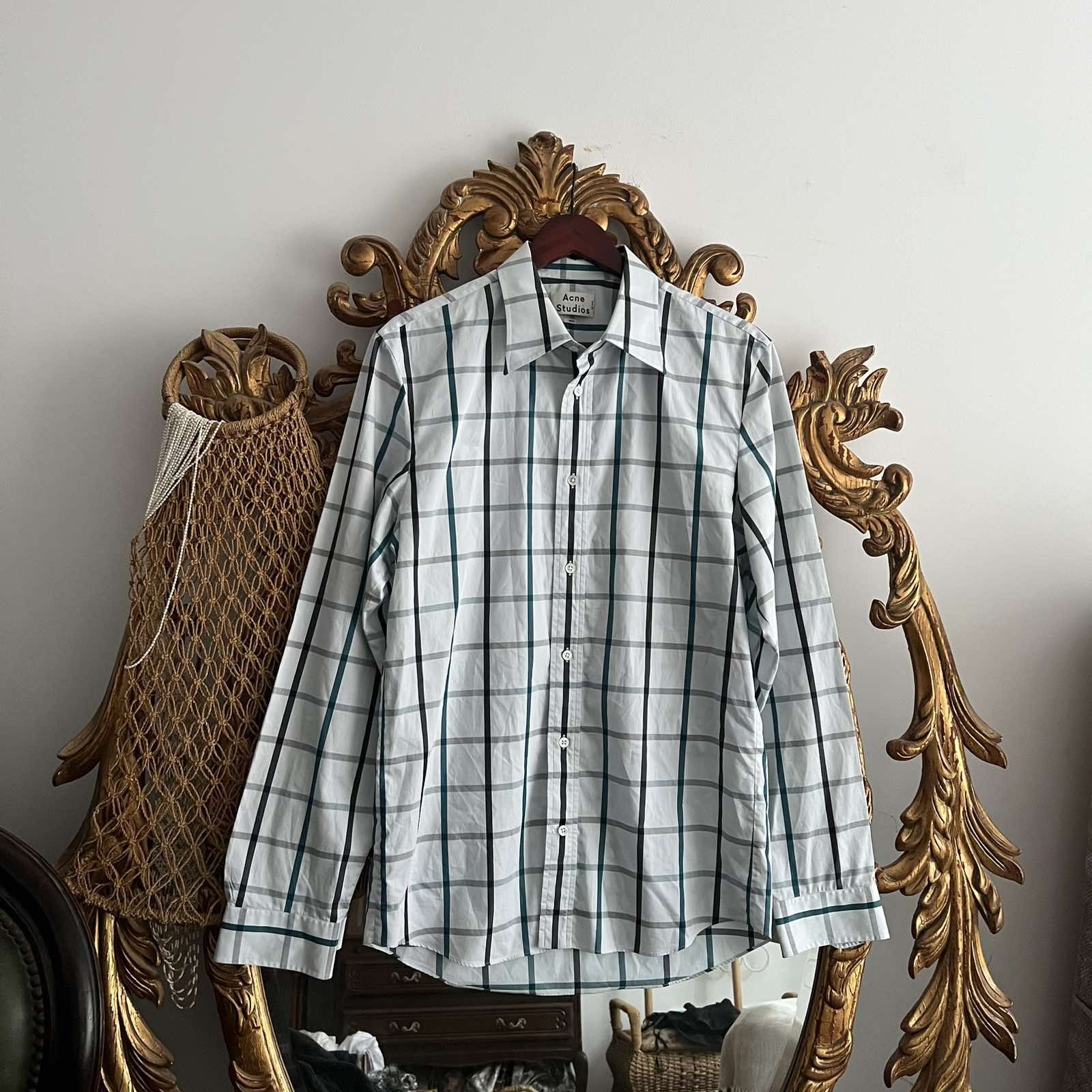 Acne Studios Acne Studios button up shirt Sz L Size US L / EU 52-54 / 3 - 2 Thumbnail