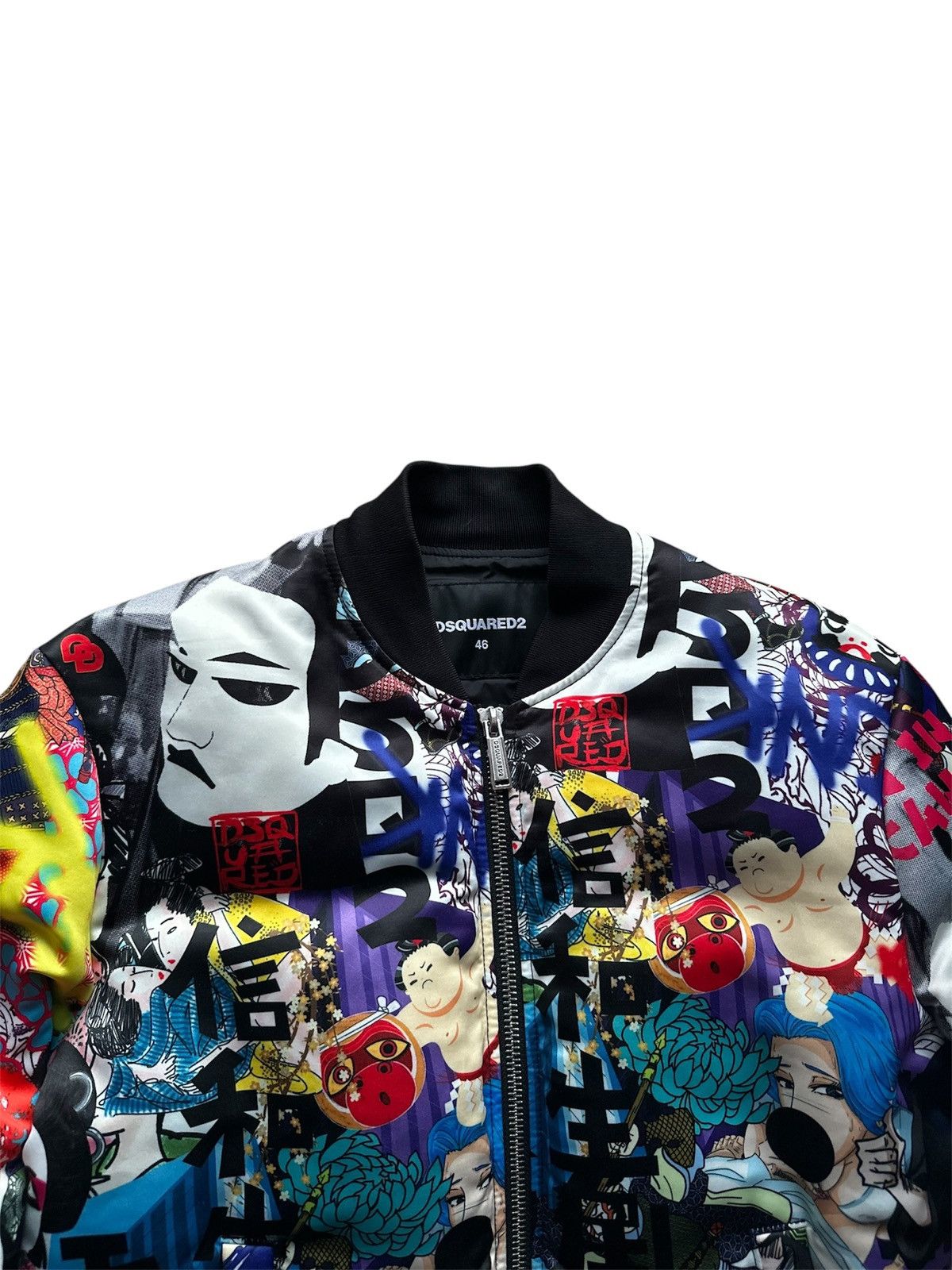 Dsquared2 Dsquared2 FW16 Manga Bomber Size US M / EU 48-50 / 2 - 6 Thumbnail