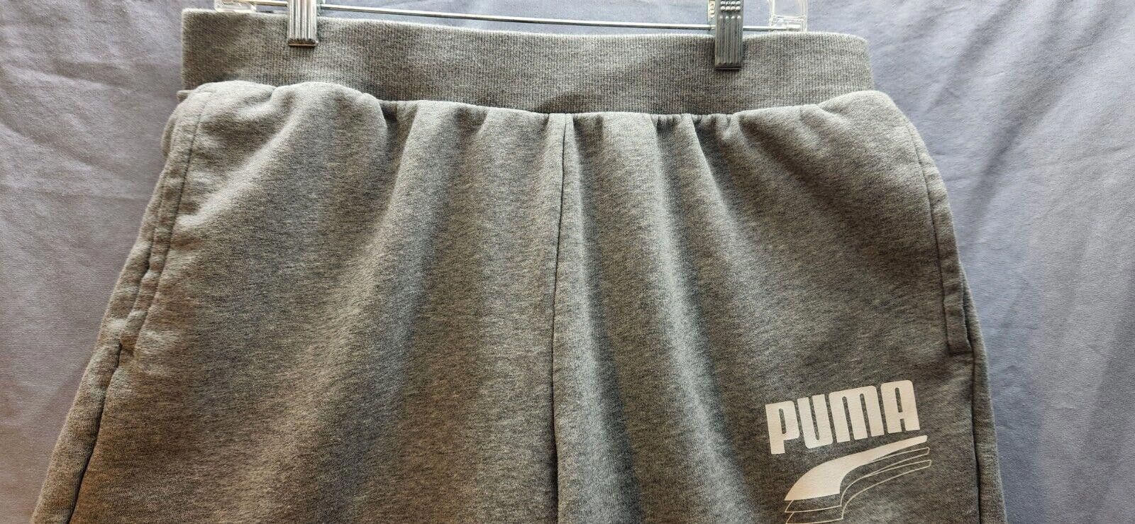 Puma Puma Shorts Gray & Blue Sweat Style Size XL Size US 36 / EU 52 - 3 Thumbnail
