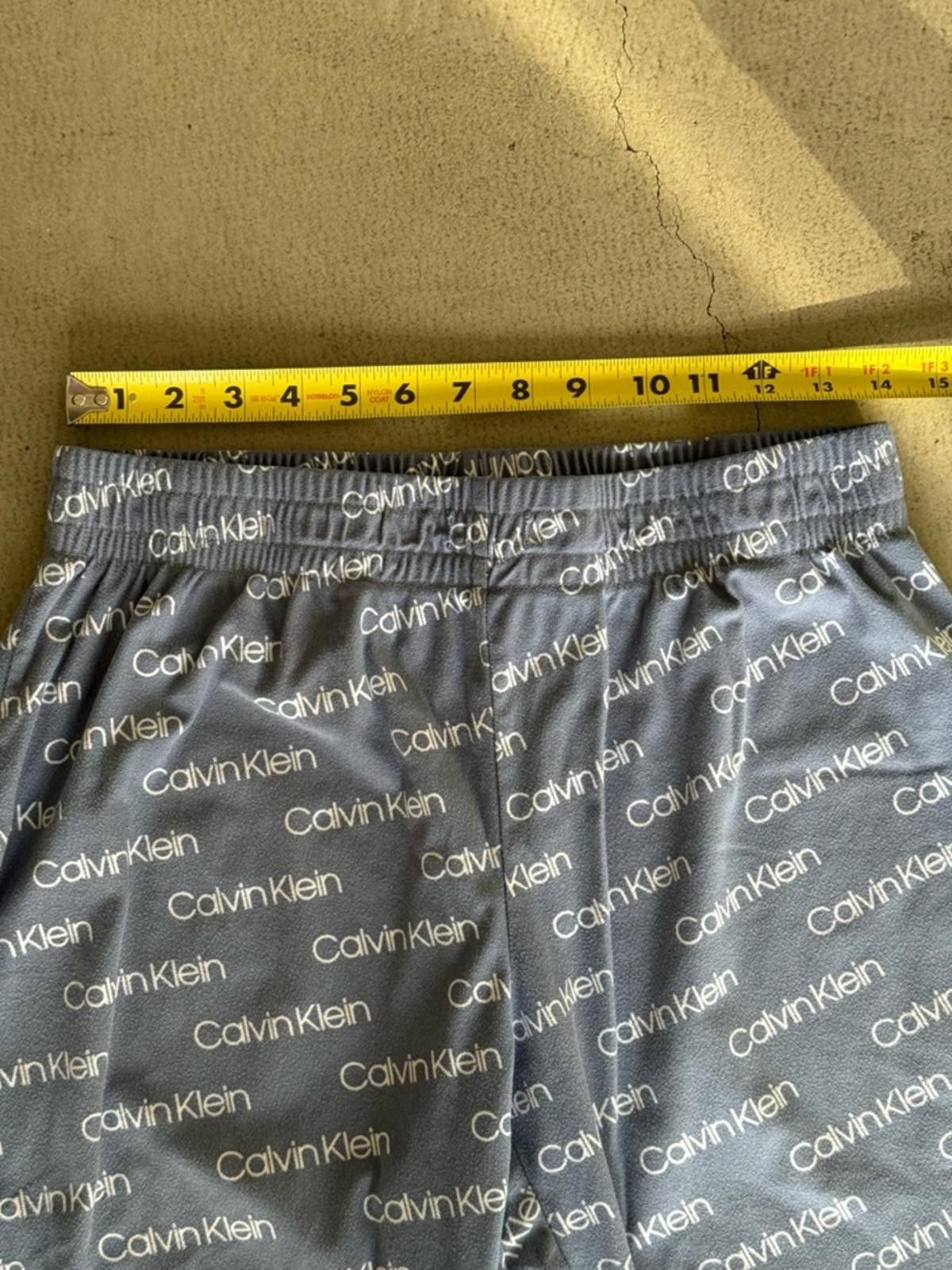 Calvin Klein Calvin Klein / Logo Fleece Pajama Pants / Blue Size ONE SIZE - 5 Thumbnail