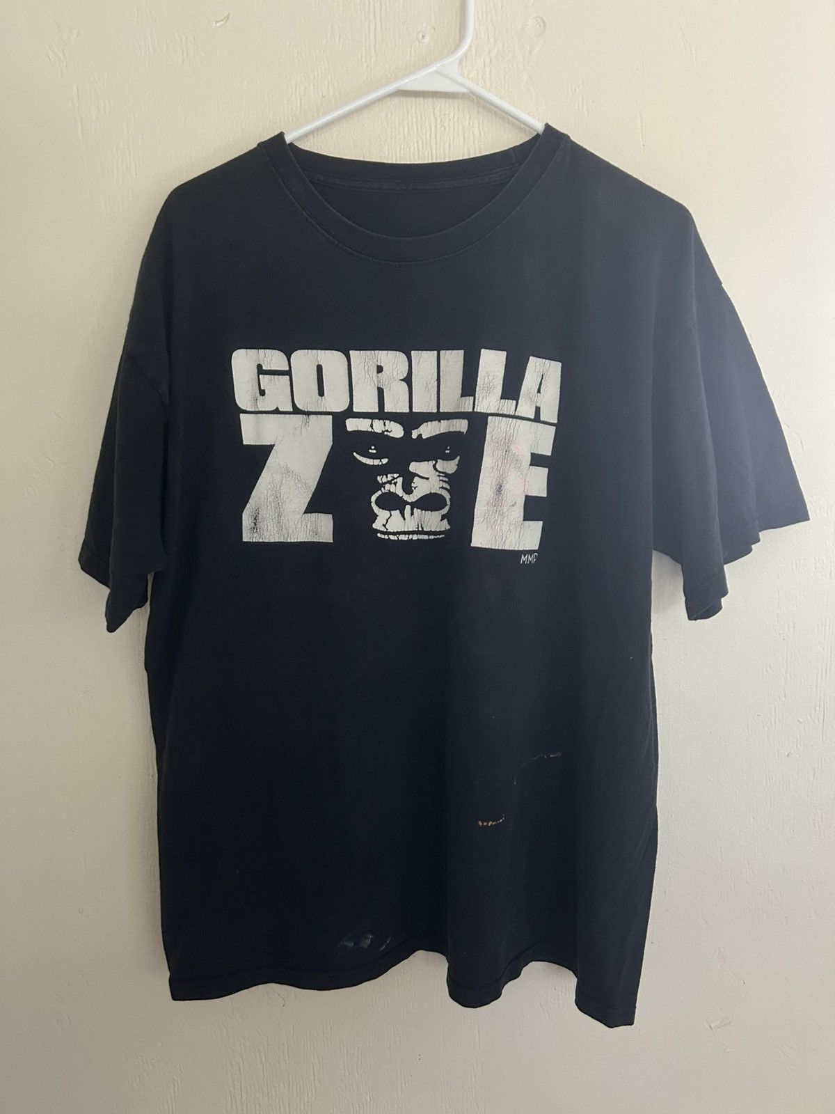 Vintage Vintage Gorilla Zoe Signed Rap T-shirt Size US XL / EU 56 / 4 - 2 Thumbnail