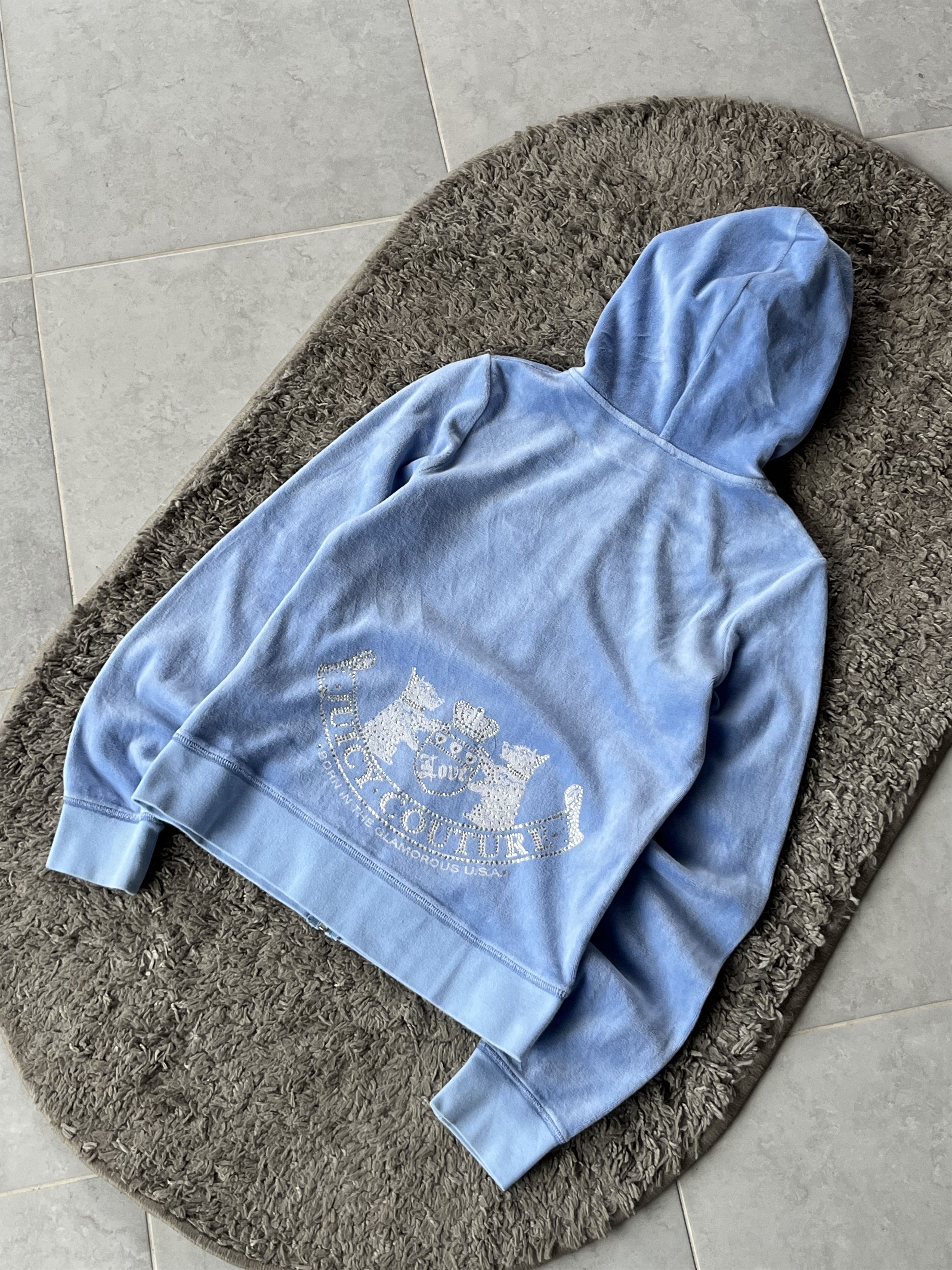 Juicy Couture Luxury Zip Hoodies Juicy Couture Y2K Style Streetwear Size M / US 6-8 / IT 42-44 - 2 Thumbnail