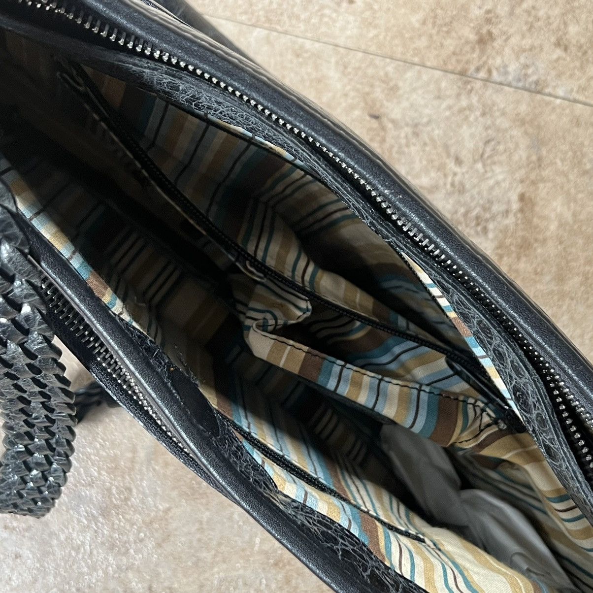 Brighton × Vintage Brighton Crocodile Leather Shoulder Bag Purse Handbag Size ONE SIZE - 4 Thumbnail