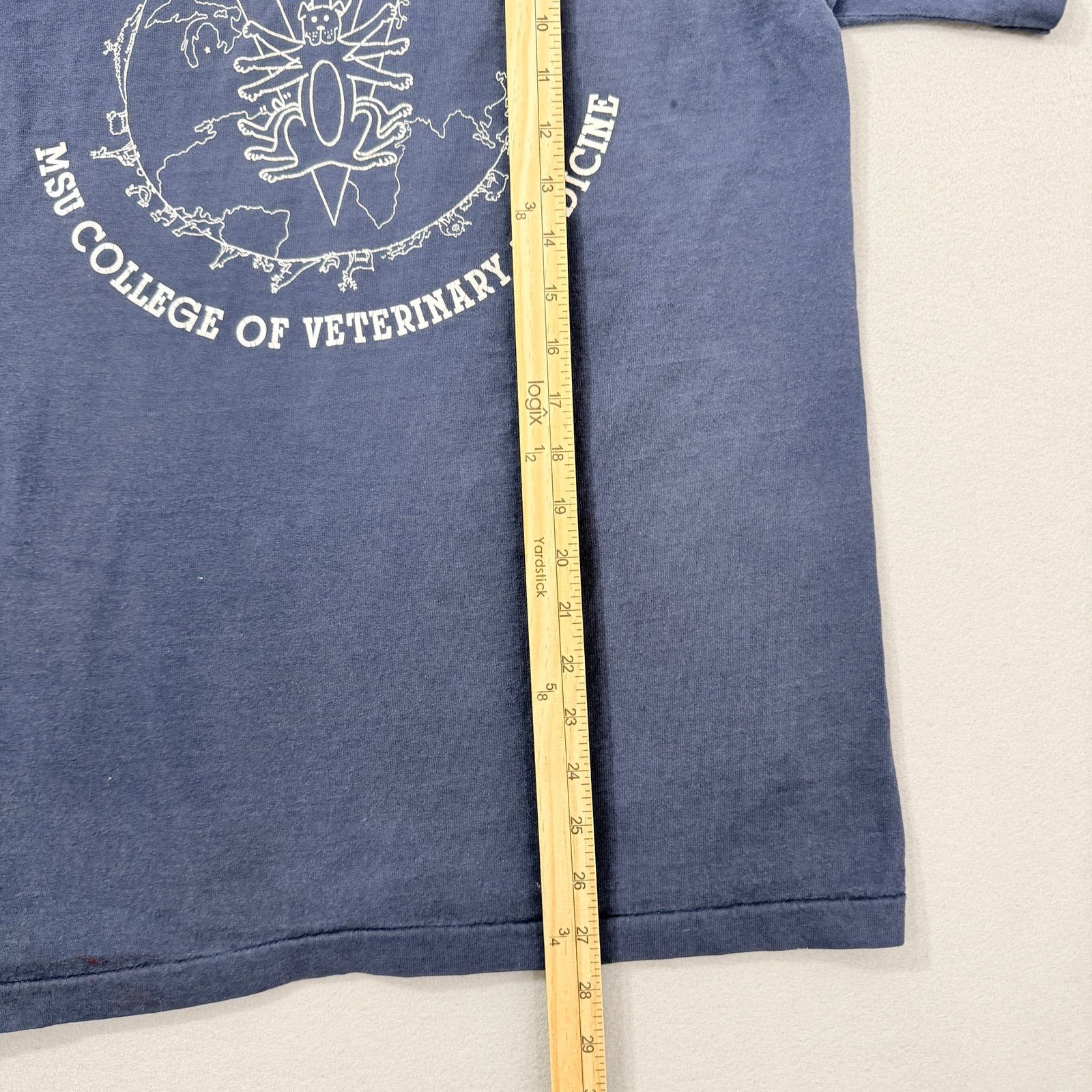 Vintage Vintage MSU College of Veterinary Medicine Shirt Large 90s Size US L / EU 52-54 / 3 - 12 Thumbnail