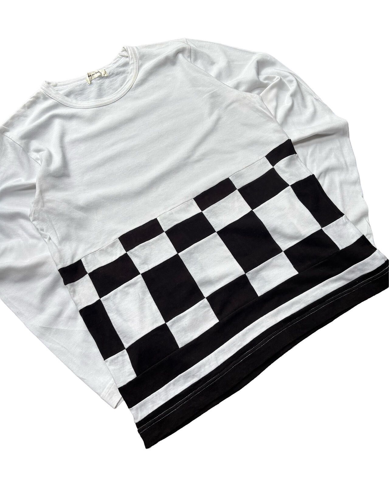 Comme des Garcons Comme des Garçons Check Panel LS Tee S Size US S / EU 44-46 / 1 - 2 Thumbnail
