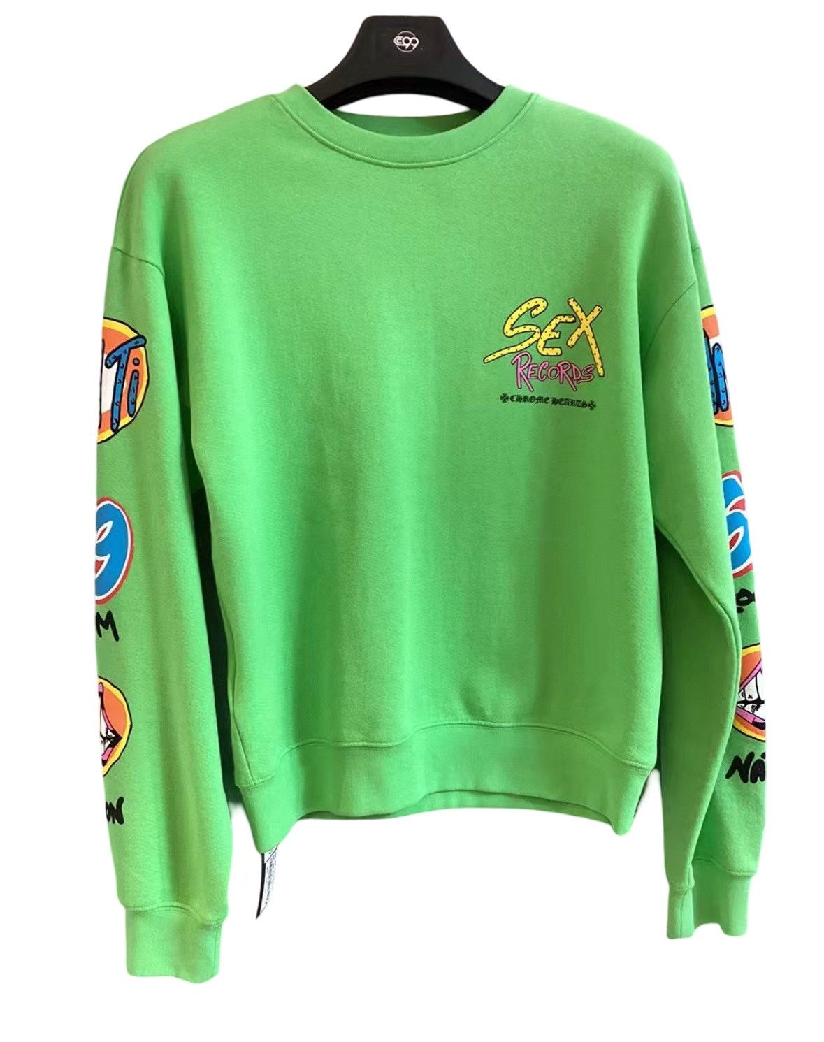Chrome Hearts Matty boy sec records crewneck sweatshirt Size US S / EU 44-46 / 1 - 2 Thumbnail