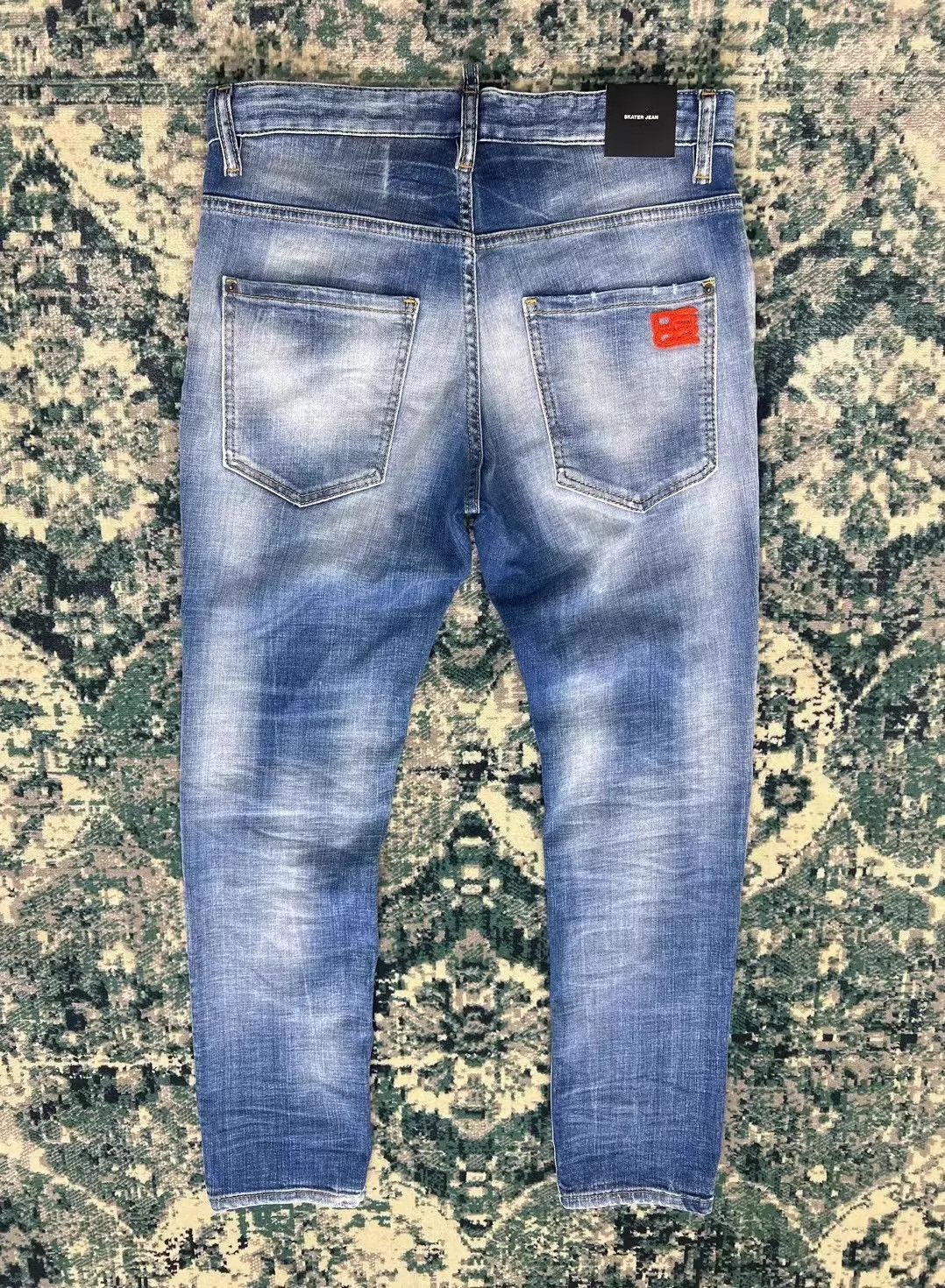 Dsquared2 Dsquared2 Skater Light Blue Washed 9" 46-50 Size US 30 / EU 46 - 2 Thumbnail