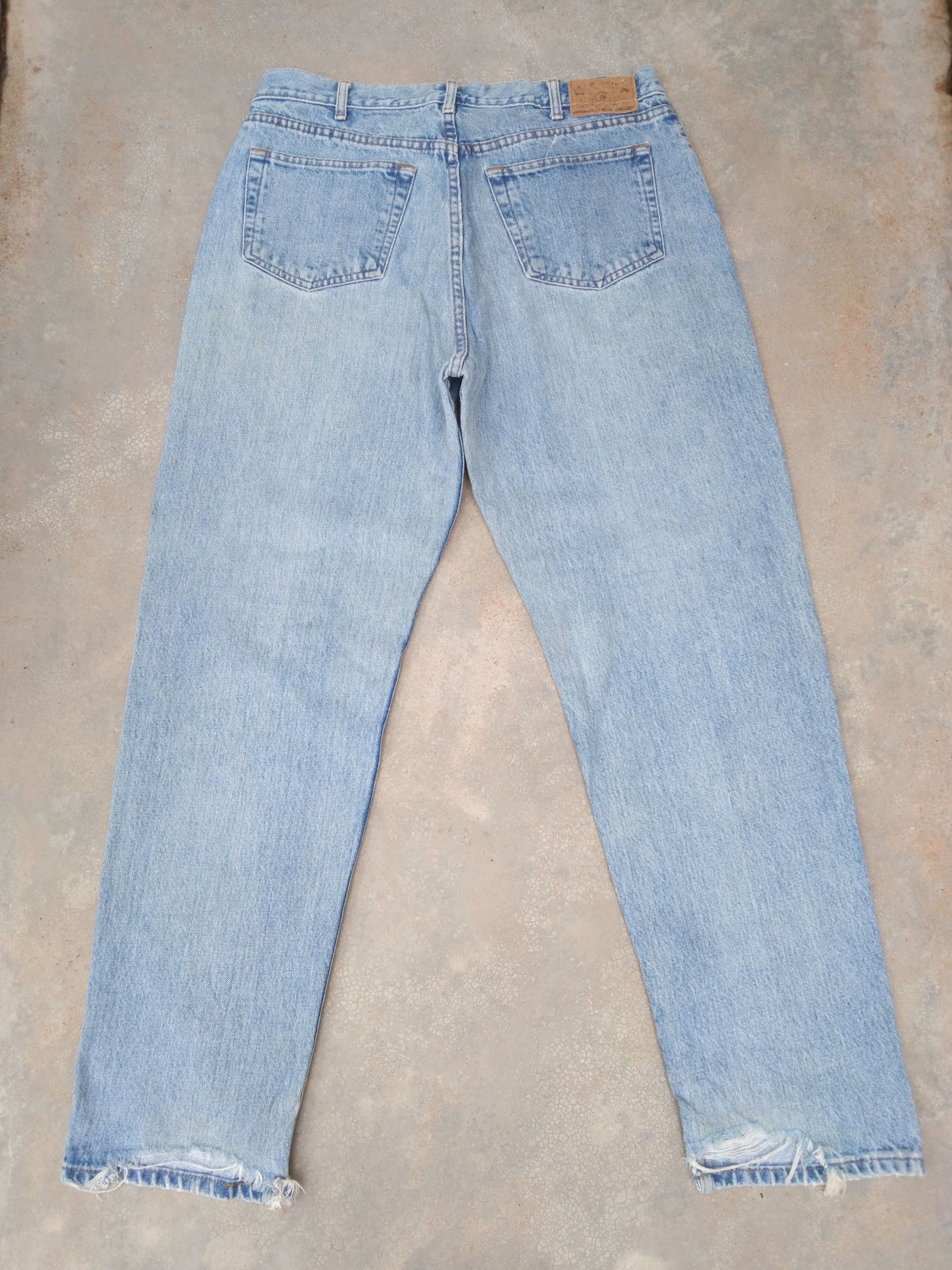 Gap Vintage Gap Made In USA Loose Baggy Jeans 36x32 Size US 36 / EU 52 - 2 Thumbnail