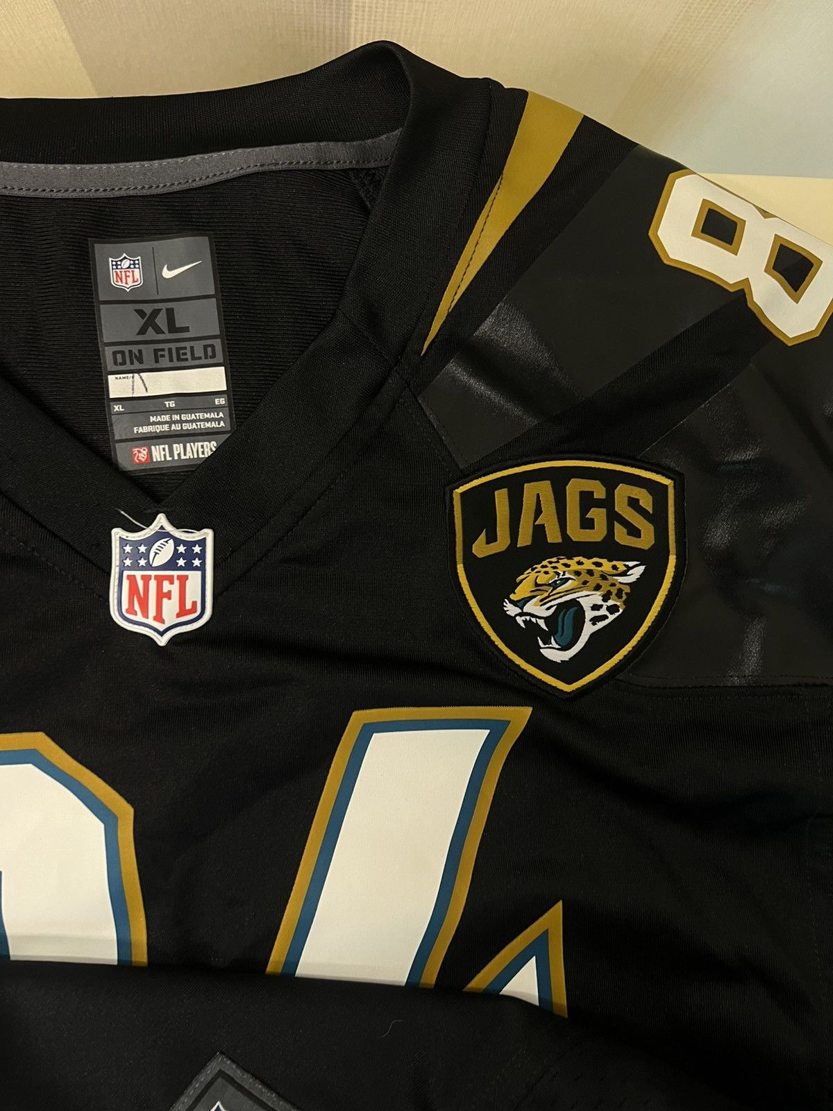 NFL × Nike × Vintage Retro NFL Jacksonville Jaguars#84 Size US XL / EU 56 / 4 - 3 Thumbnail