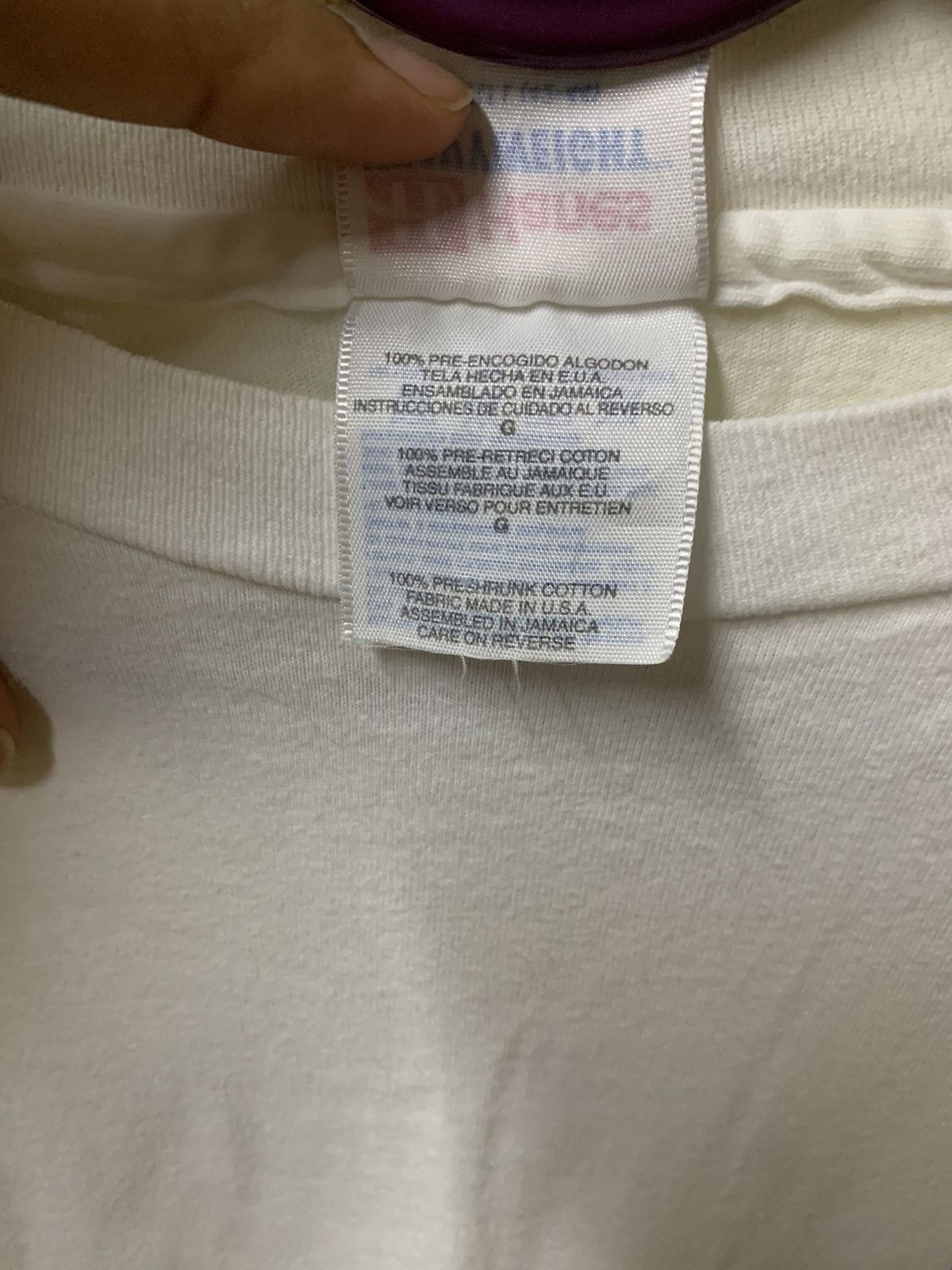 Hanes × Vintage VINTAGE ABC STORE BACK HIT RARE TEE Size US L / EU 52-54 / 3 - 6 Thumbnail