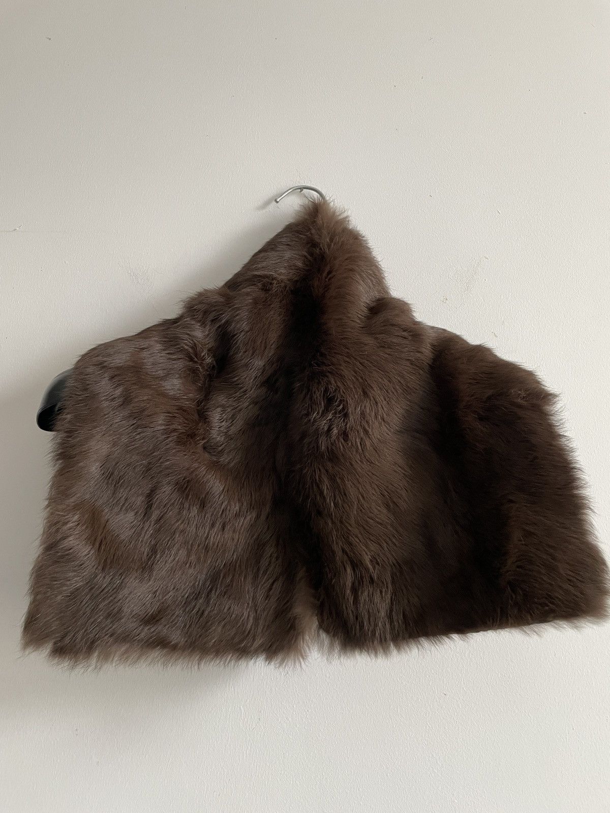 A.P.C. A.P.C. Real rabbit fur shirt scarf Size ONE SIZE - 3 Thumbnail
